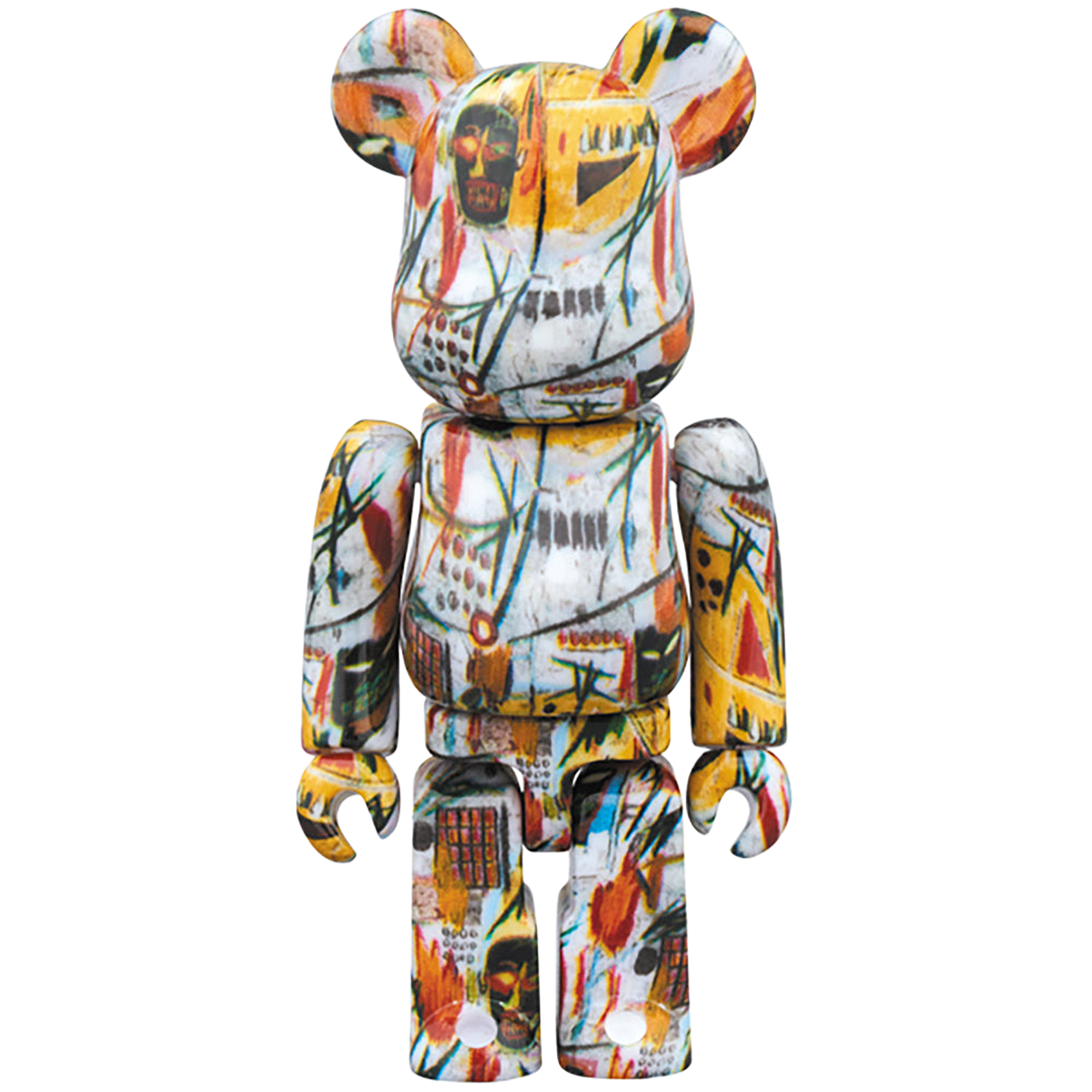 BE@RBRICK JEAN-MICHEL BASQUIAT 100％ & 400％