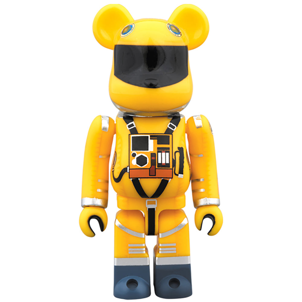 BE@RBRICK SPACE SUIT YELLOW Ver.100％ & 400％_1