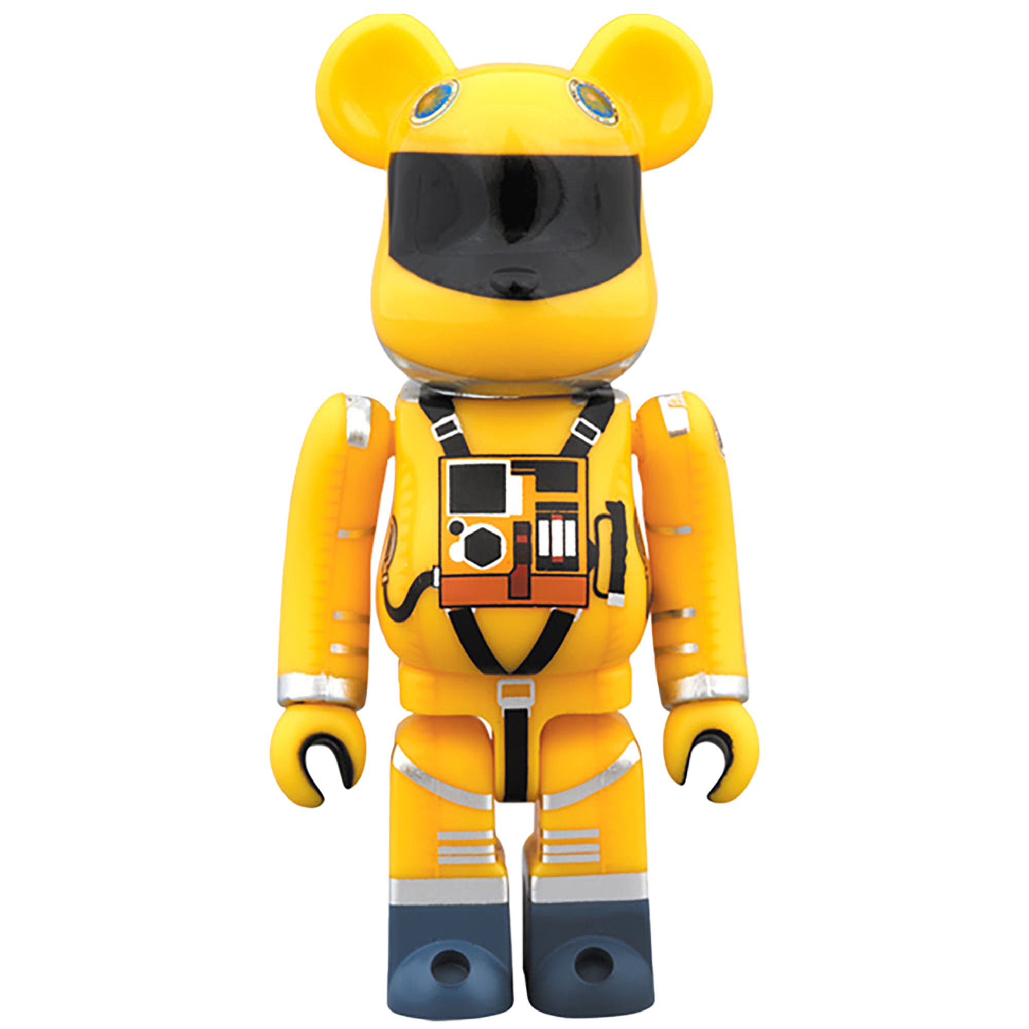 BE@RBRICK SPACE SUIT YELLOW Ver.100％ & 400％