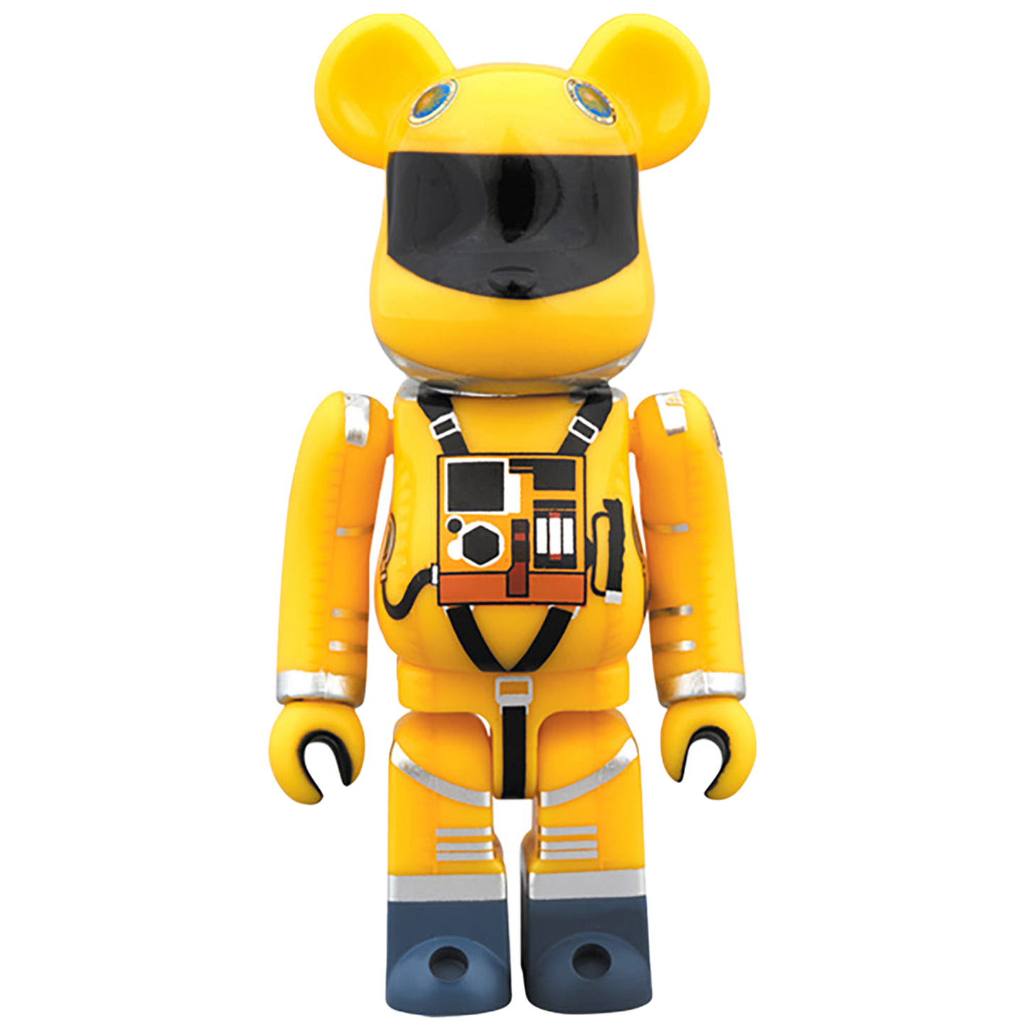 BE@RBRICK SPACE SUIT YELLOW Ver.100％ & 400％