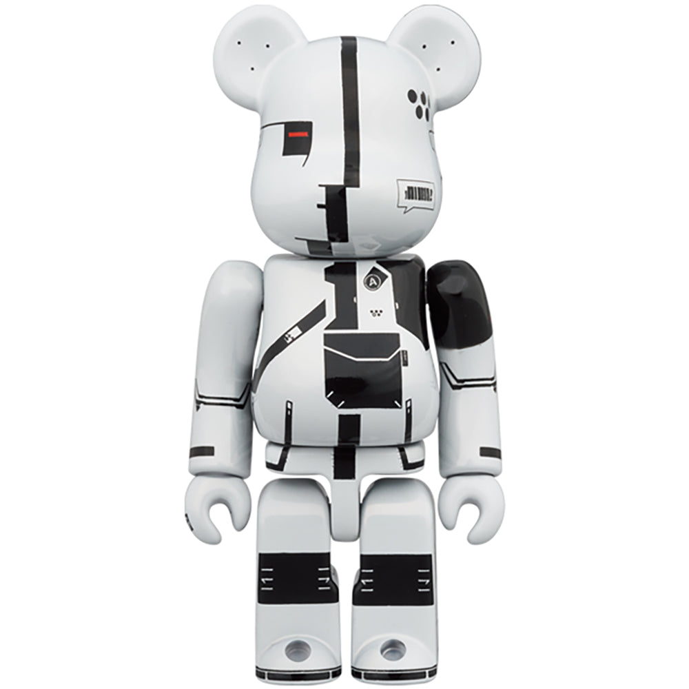 BE@RBRICK ΛCRONYM (R) WHITE CHROME 100％ & 400％_1