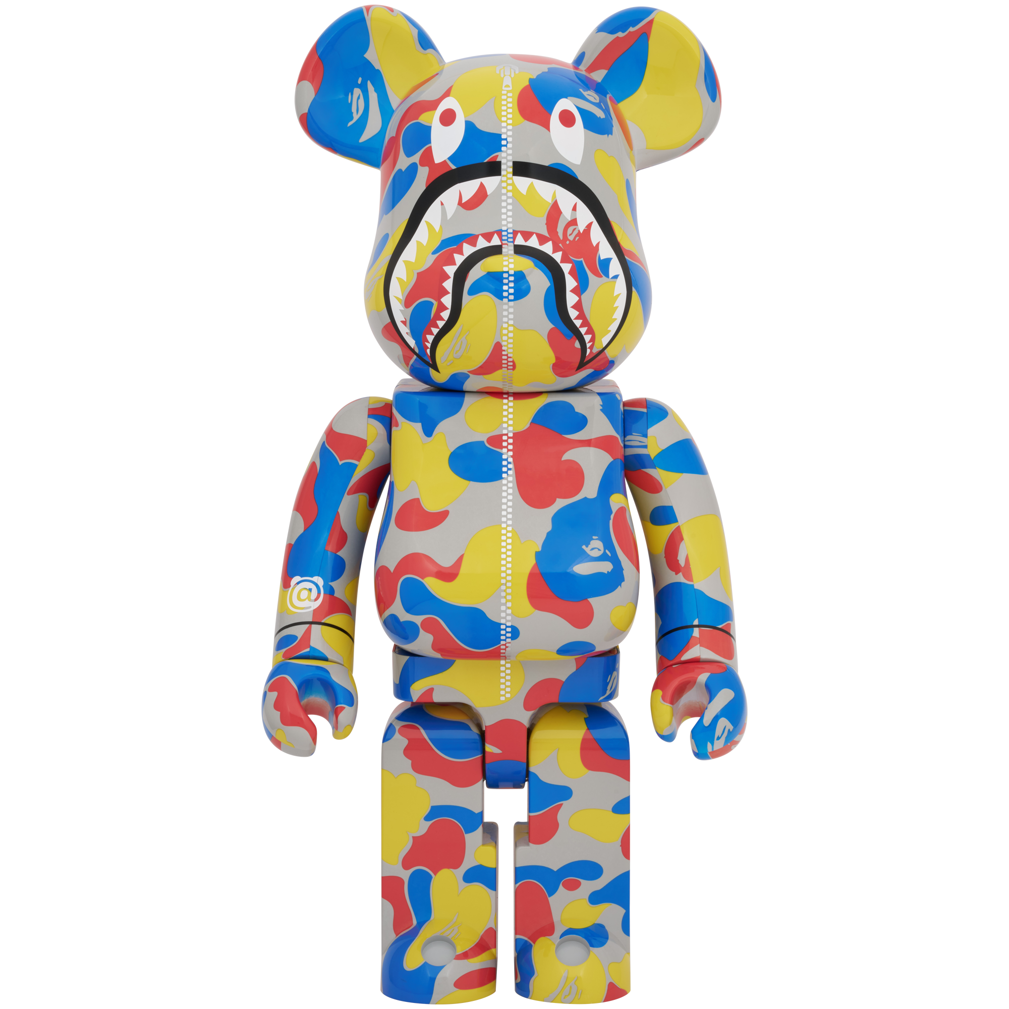 BE@RBRICK BAPE(R) CAMO SHARK MCT 30th ANNIV. 100％ & 400％ 3 PCS SET_3