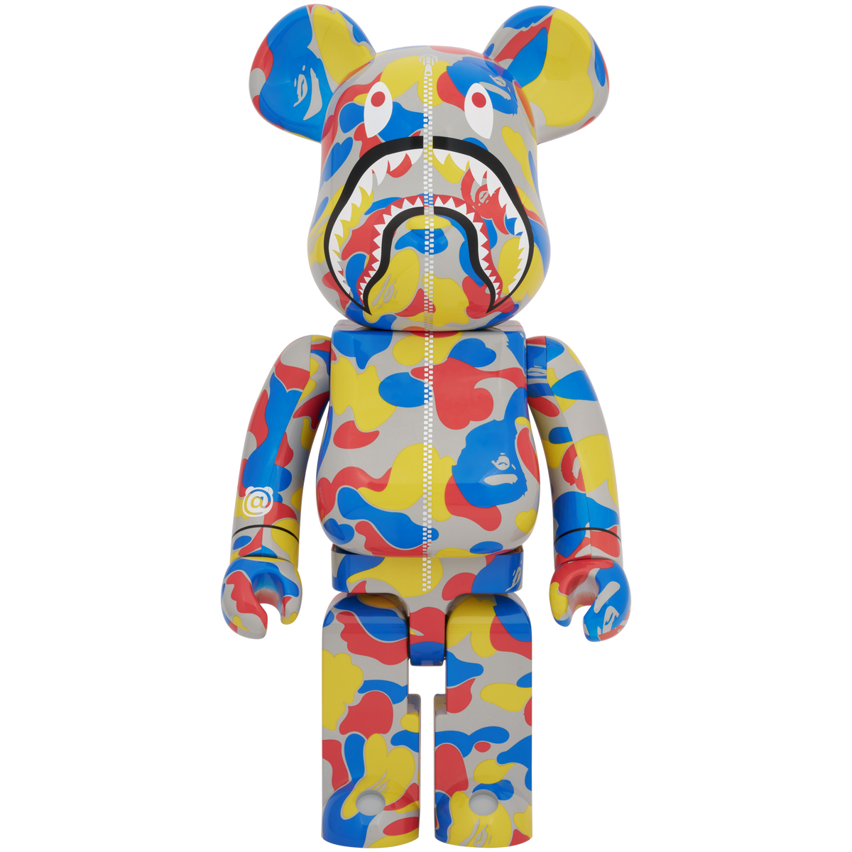 BE@RBRICK BAPE(R) CAMO SHARK MCT 30th ANNIV. 100％ & 400％ 3 PCS SET_3