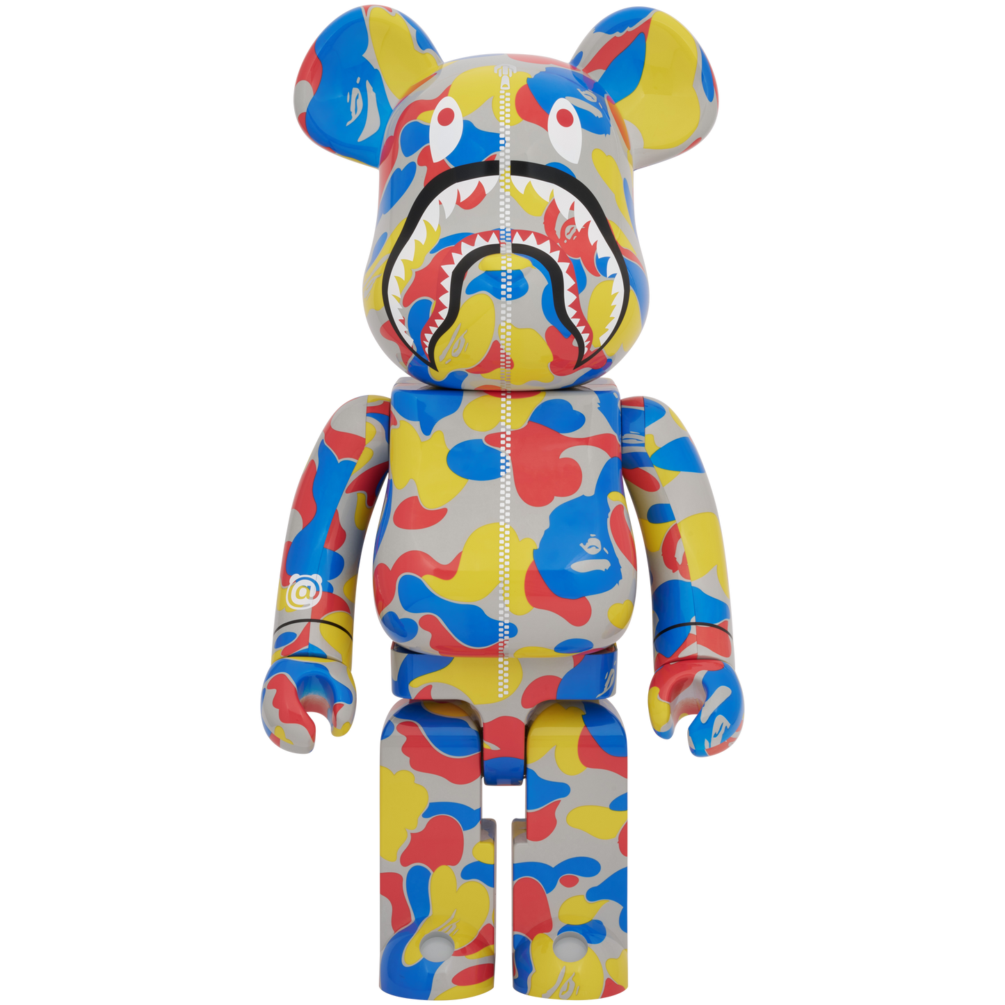 BE@RBRICK BAPE(R) CAMO SHARK MCT 30th ANNIV. 100％ & 400％ 3 PCS SET_3