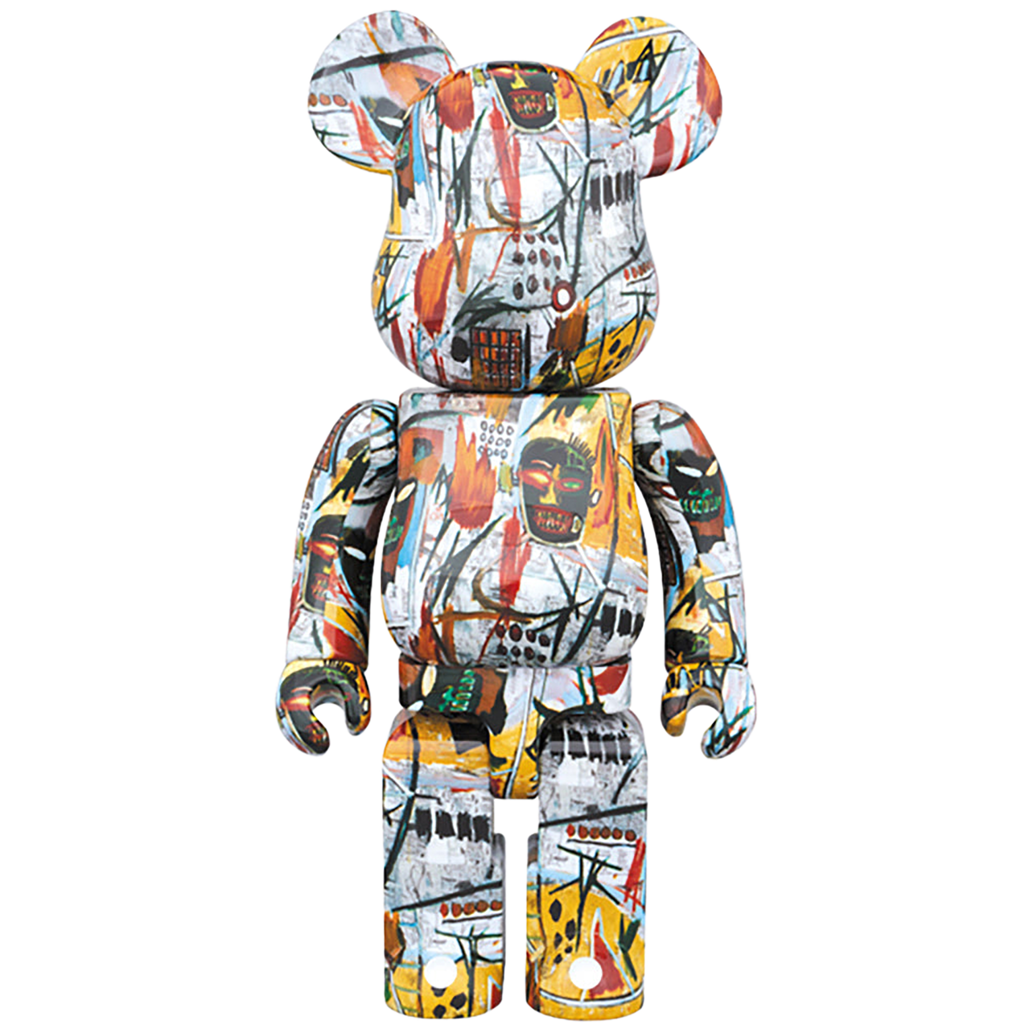 BE@RBRICK JEAN-MICHEL BASQUIAT 100％ & 400％