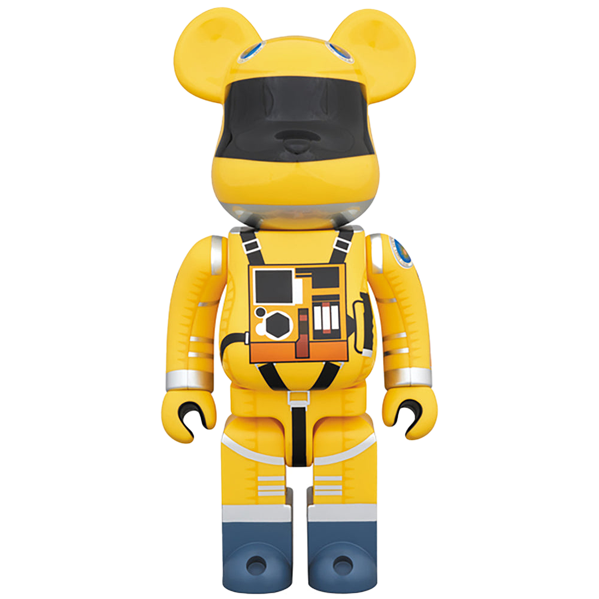 BE@RBRICK SPACE SUIT YELLOW Ver.100％ & 400％