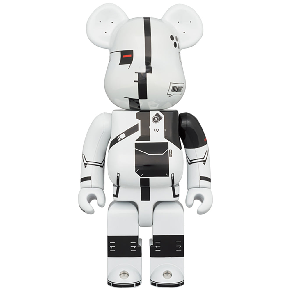 BE@RBRICK ΛCRONYM (R) WHITE CHROME 100％ & 400％_2