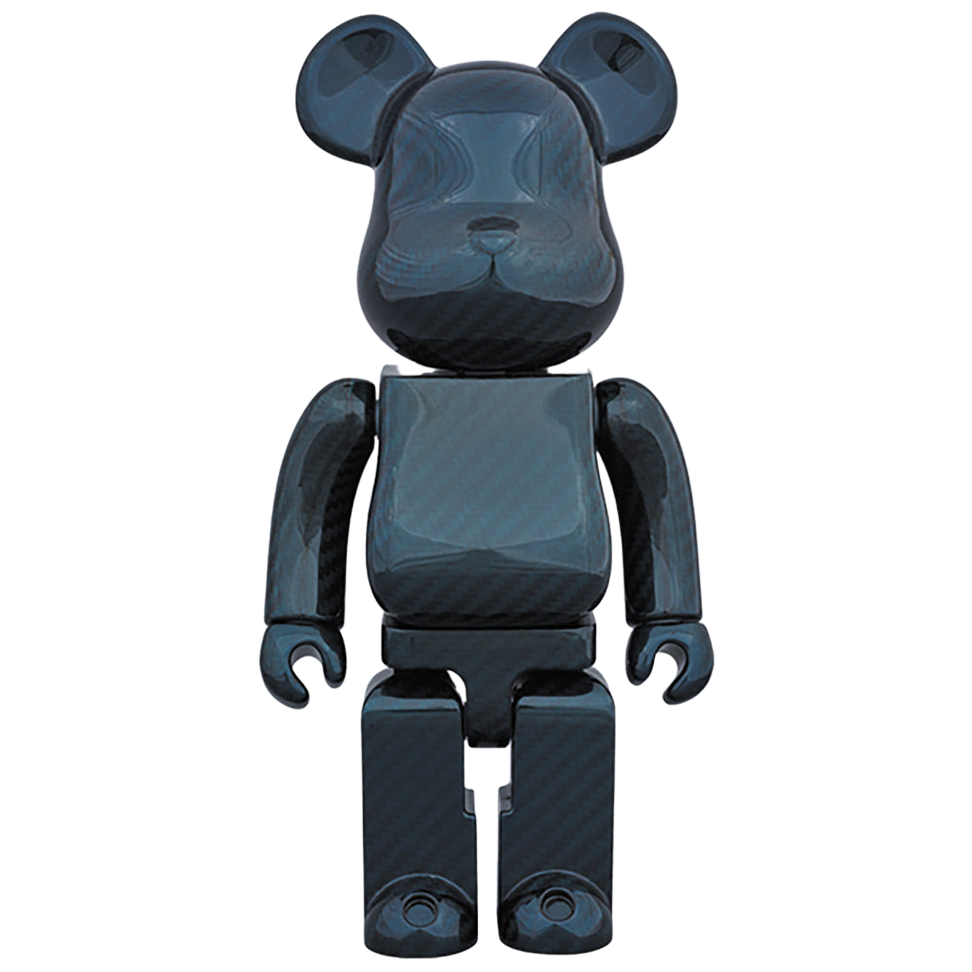 BE@RBRICK 400％ DRY CARBON BLUE
