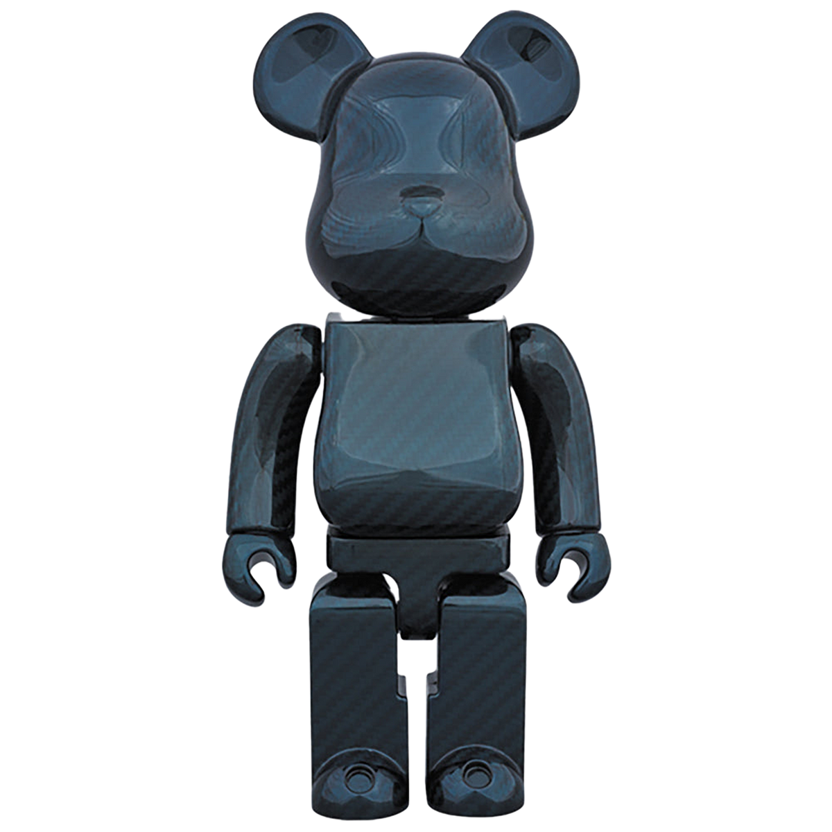 BE@RBRICK 400％ DRY CARBON BLUE