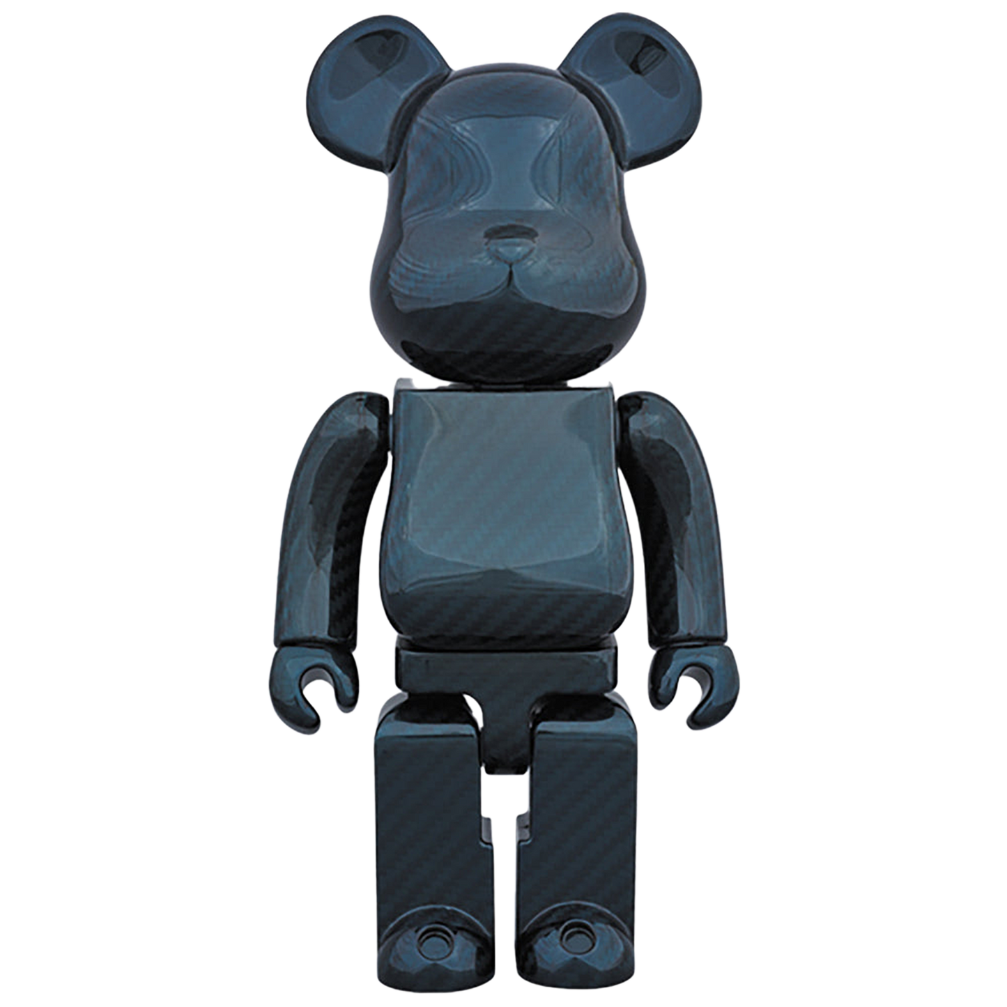 BE@RBRICK 400％ DRY CARBON BLUE