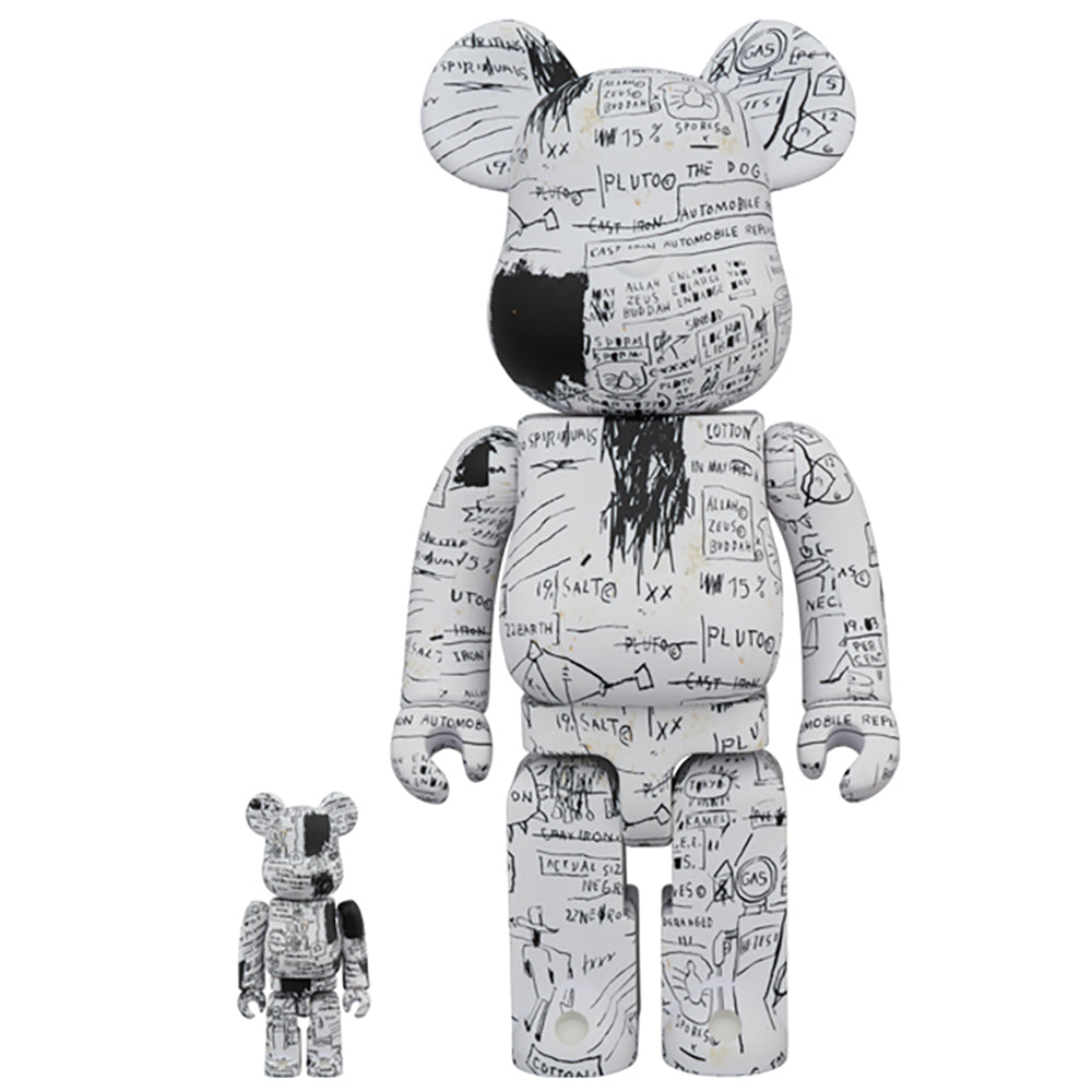 BE@RBRICK JEAN-MICHEL BASQUIAT #3 100％ & 400％_0