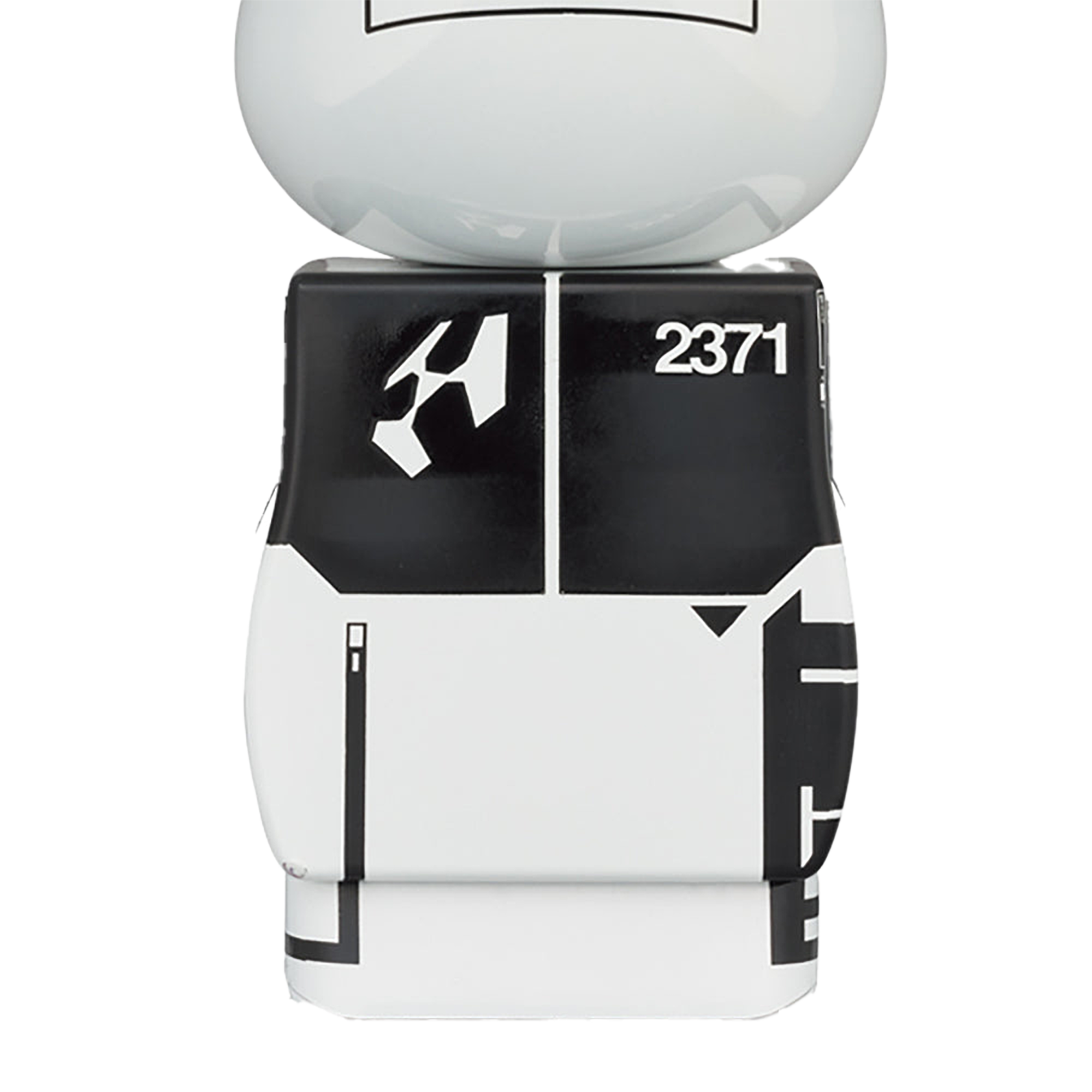 BE@RBRICK ΛCRONYM (R) WHITE CHROME 100％ & 400％