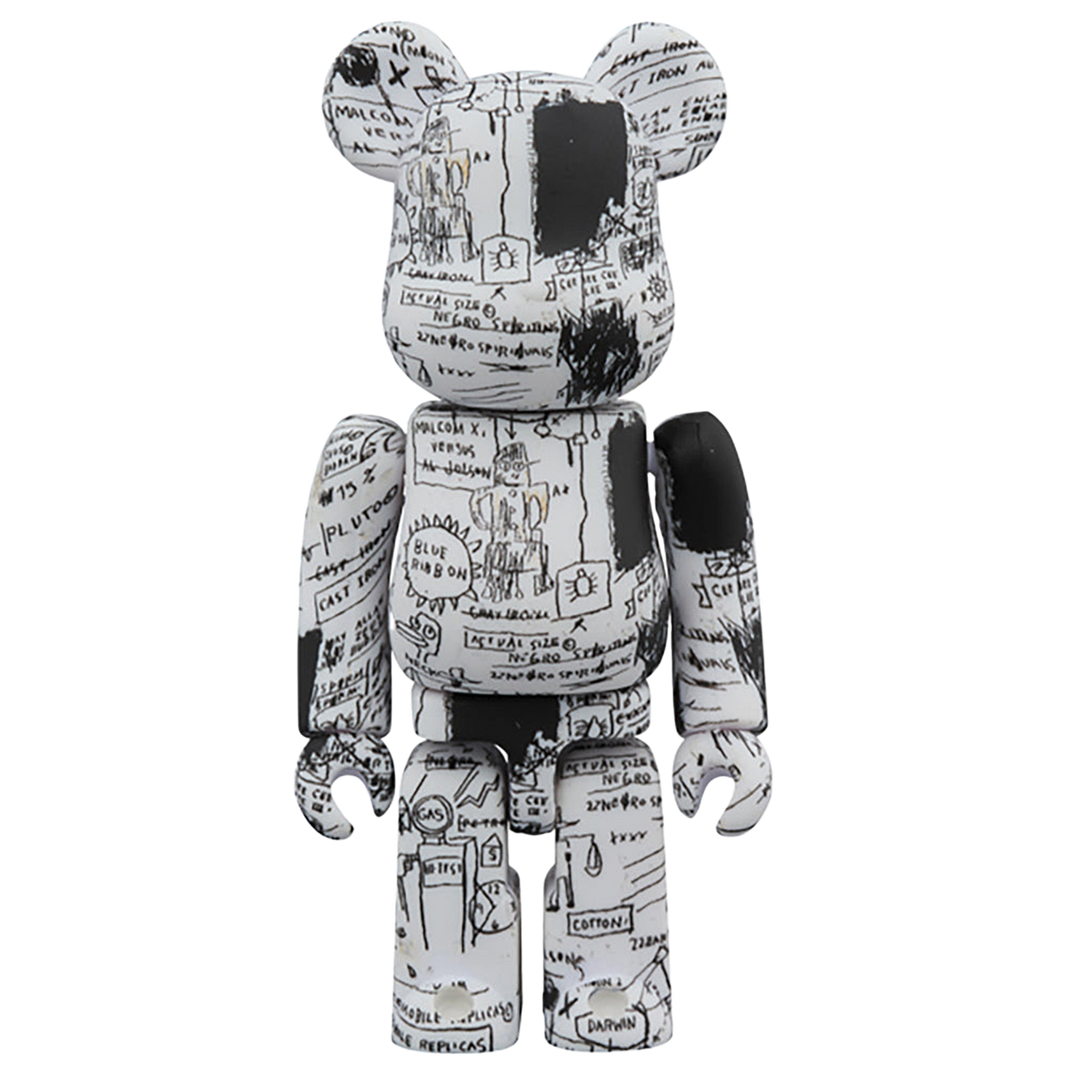 BE@RBRICK JEAN-MICHEL BASQUIAT #3 100％ & 400％
