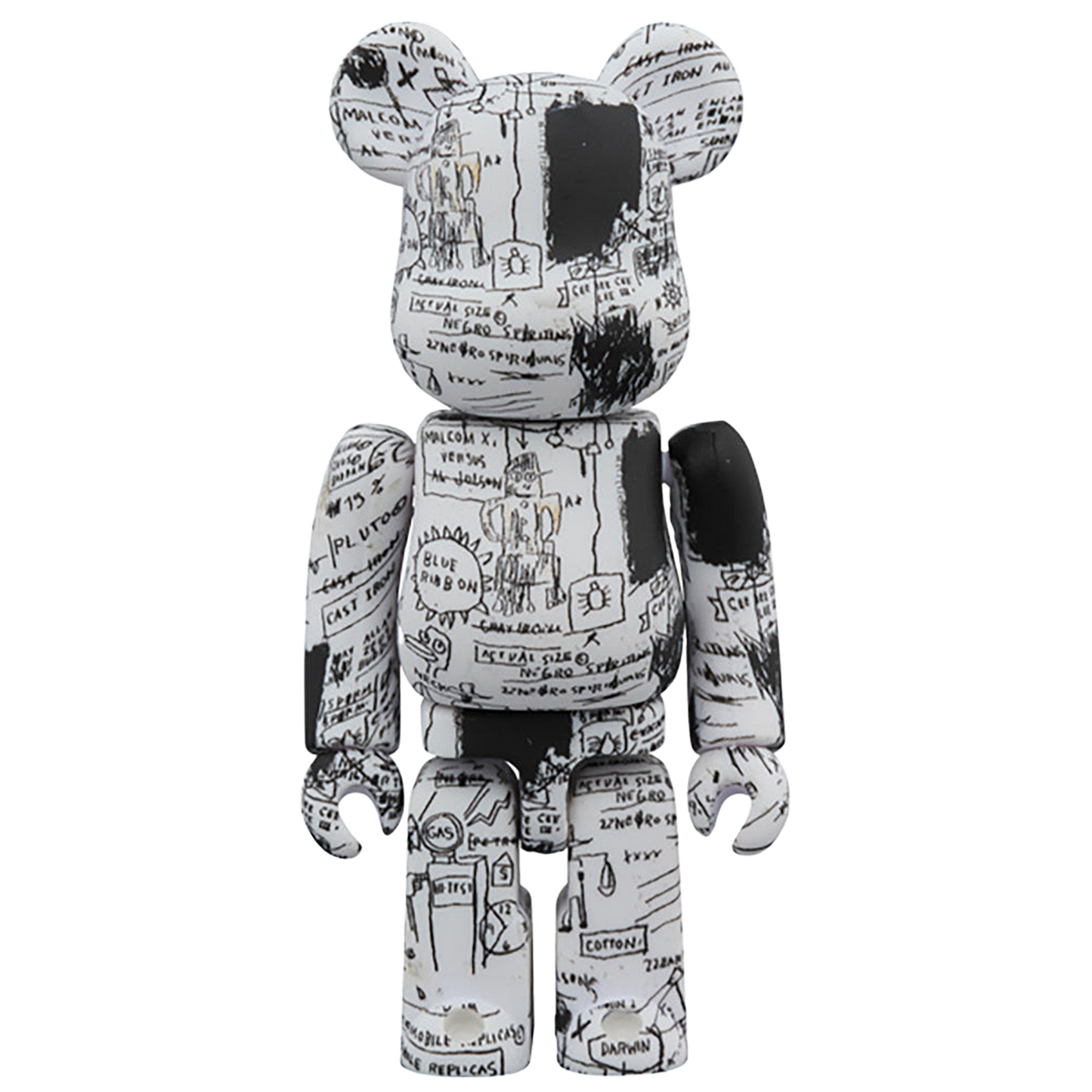 BE@RBRICK JEAN-MICHEL BASQUIAT #3 100％ & 400％
