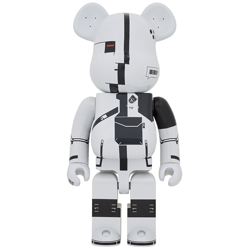 BE@RBRICK ΛCRONYM (R) WHITE CHROME 1000％_0
