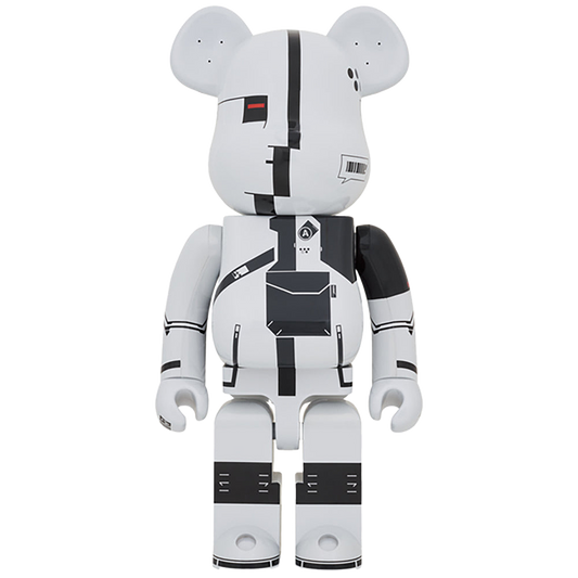 BE@RBRICK ΛCRONYM (R) WHITE CHROME 1000％