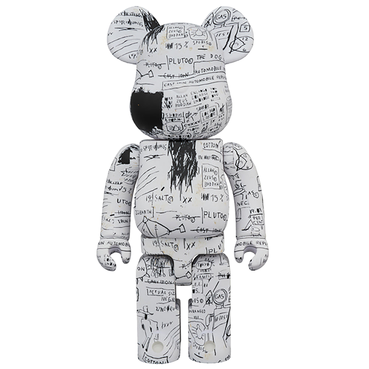 BE@RBRICK JEAN-MICHEL BASQUIAT #3 100％ & 400％