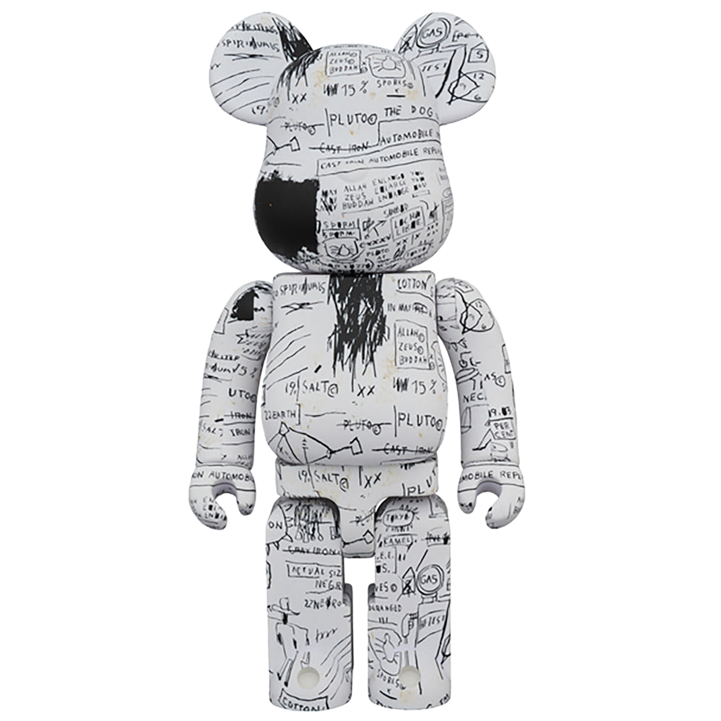 BE@RBRICK JEAN-MICHEL BASQUIAT #3 100％ & 400％