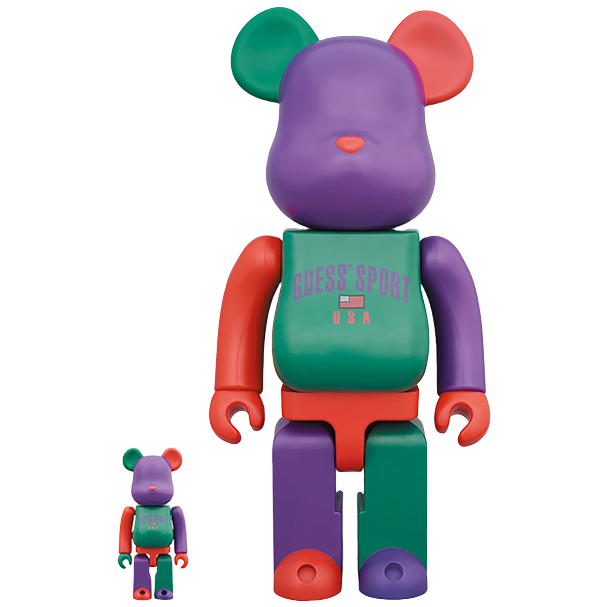 BE@RBRICK Guess Sport Logo 100％ & 400％