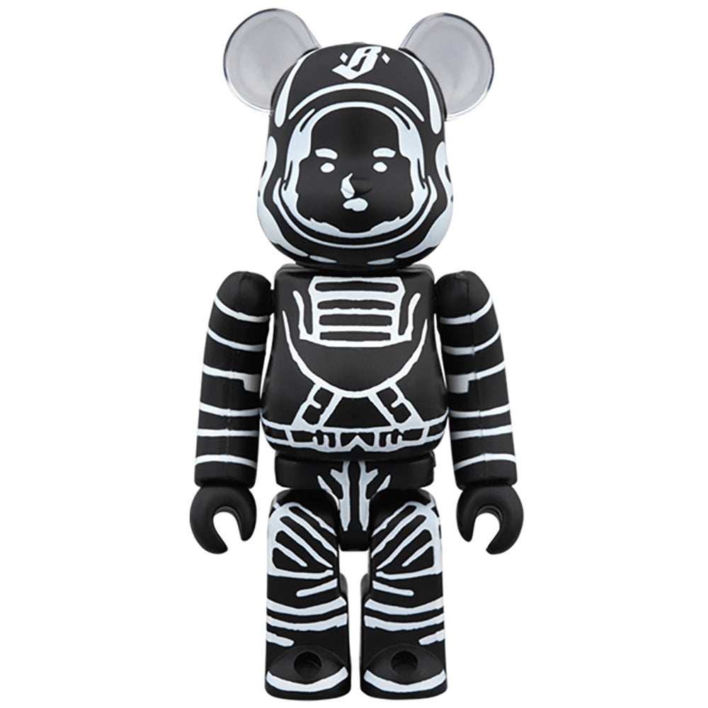 BE@RBRICK BILLIONAIRE BOYS CLUB ASTRONAUT BLACK 100％ & 400％_1