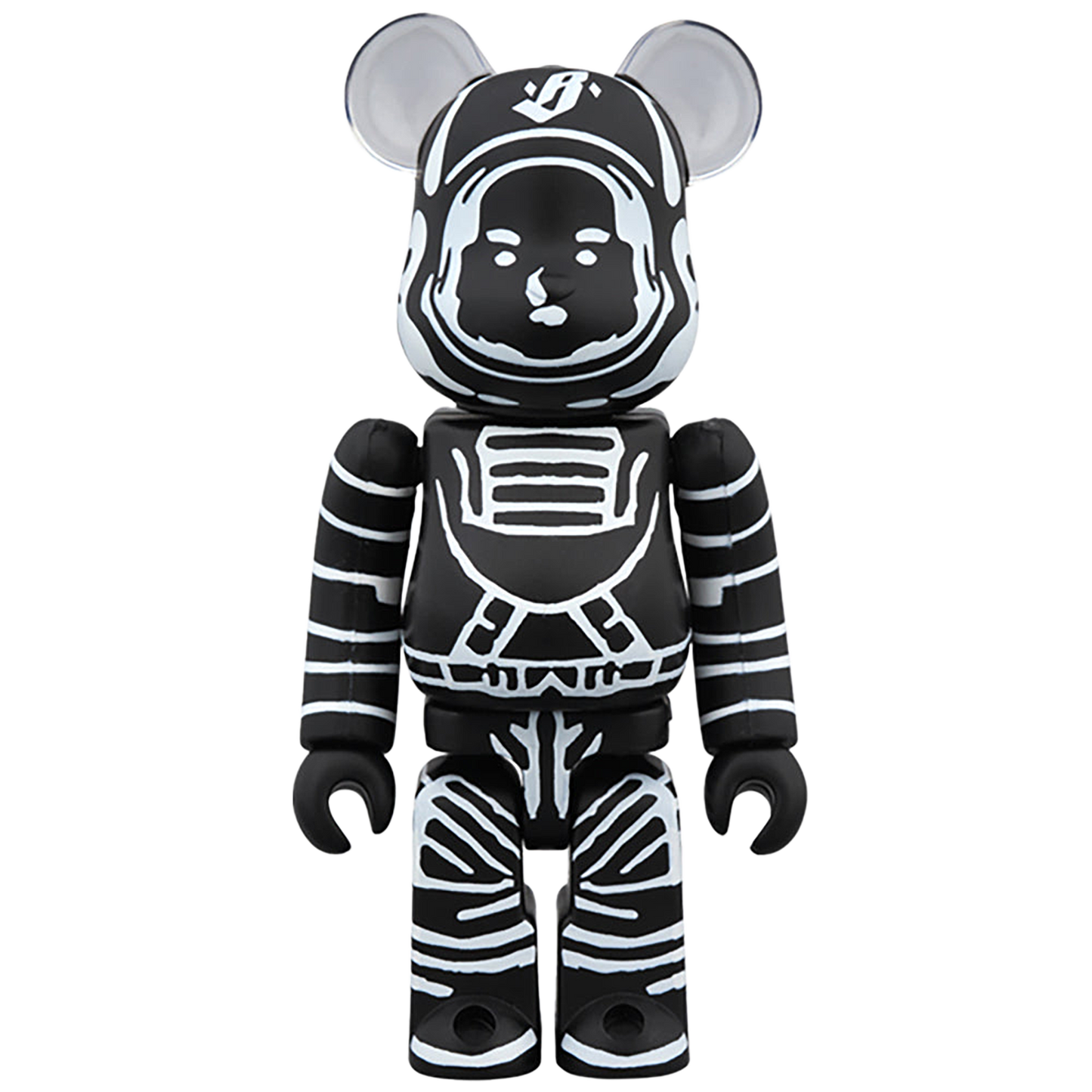 BE@RBRICK BILLIONAIRE BOYS CLUB ASTRONAUT BLACK 100％ & 400％