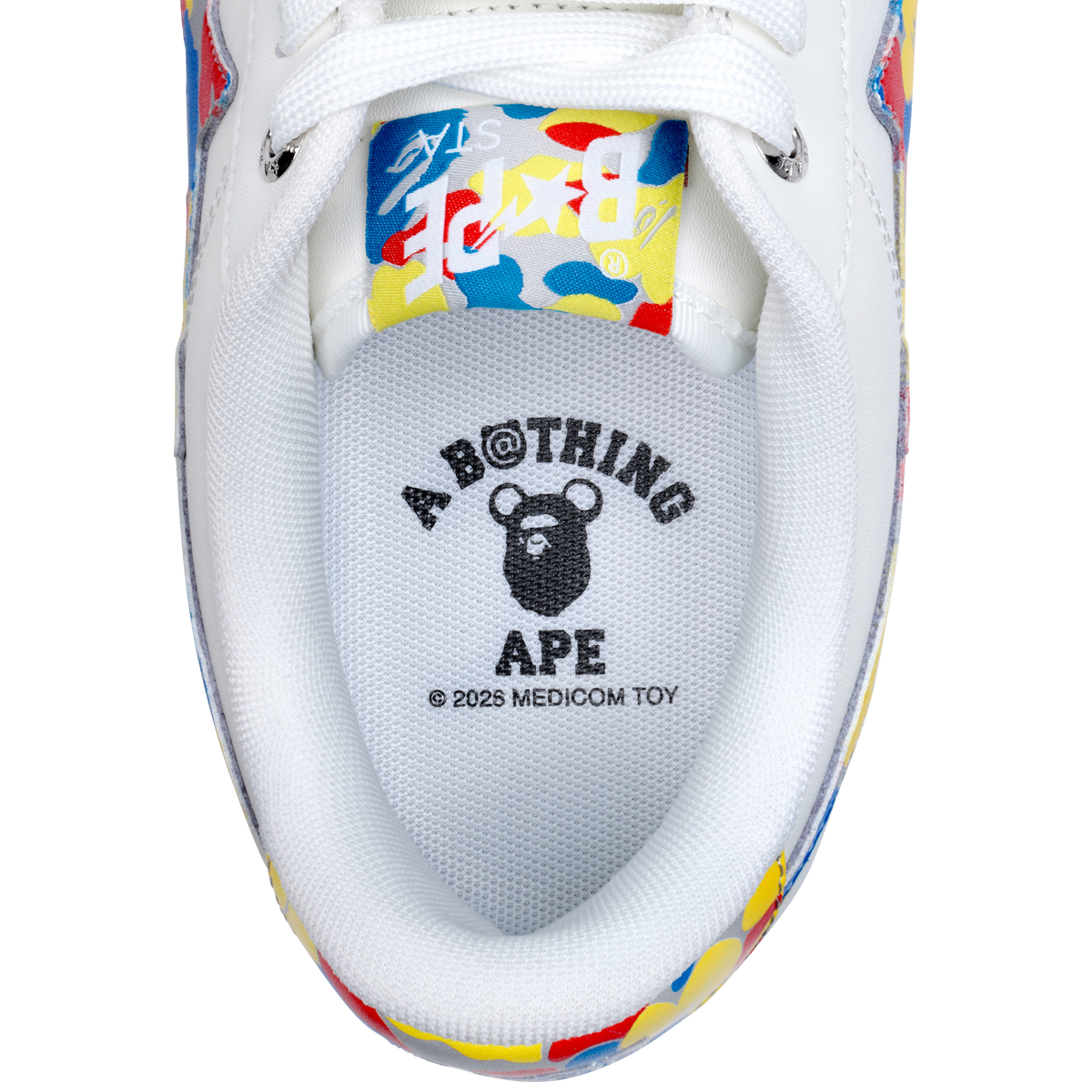 BE@RBRICK BAPE(R) CAMO SHARK MCT 30th ANNIV. 1000％_4