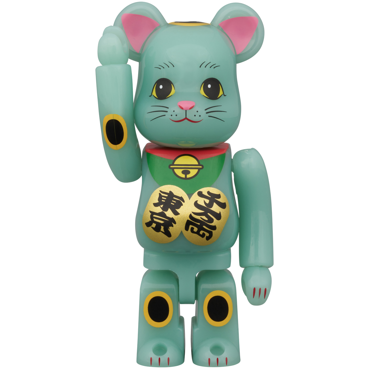 BE@RBRICK 招き猫 千万両・東京 翡翠 100％ & 400％《2026年9月発売予定》_1