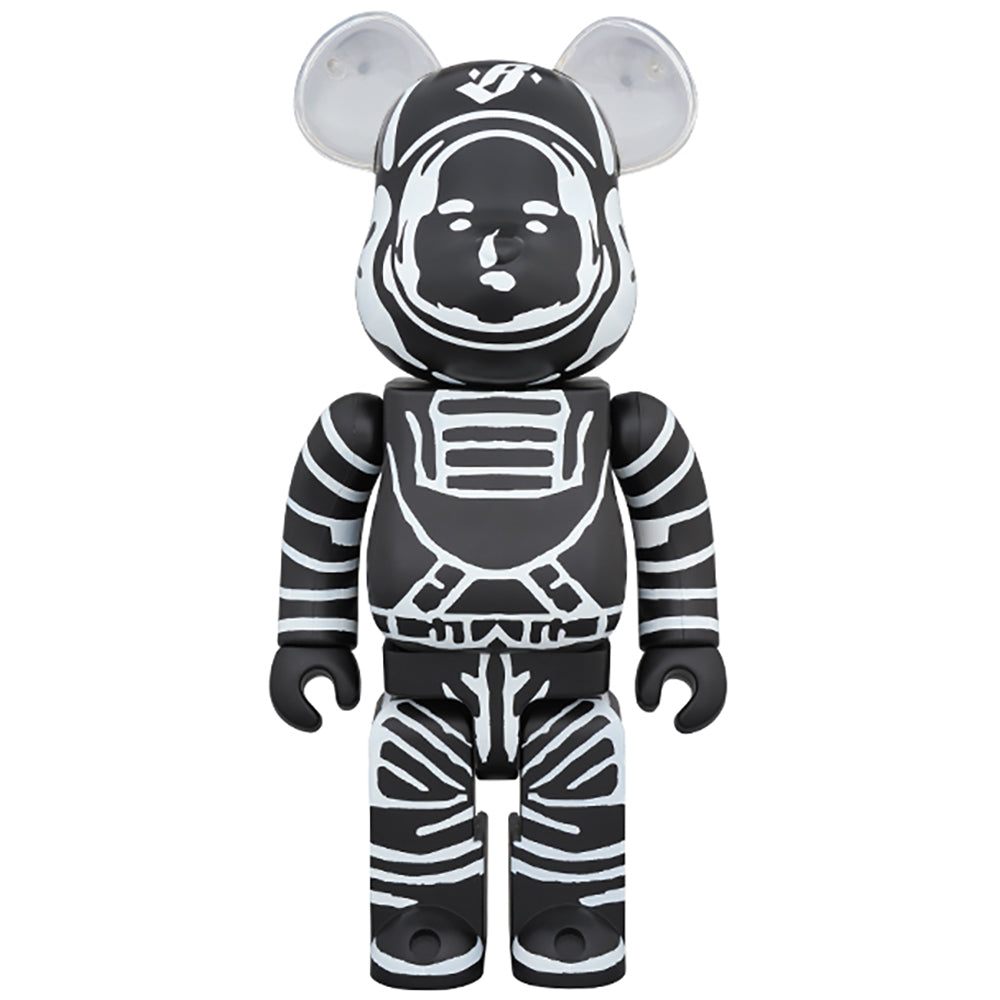 BE@RBRICK BILLIONAIRE BOYS CLUB ASTRONAUT BLACK 100％ & 400％_2