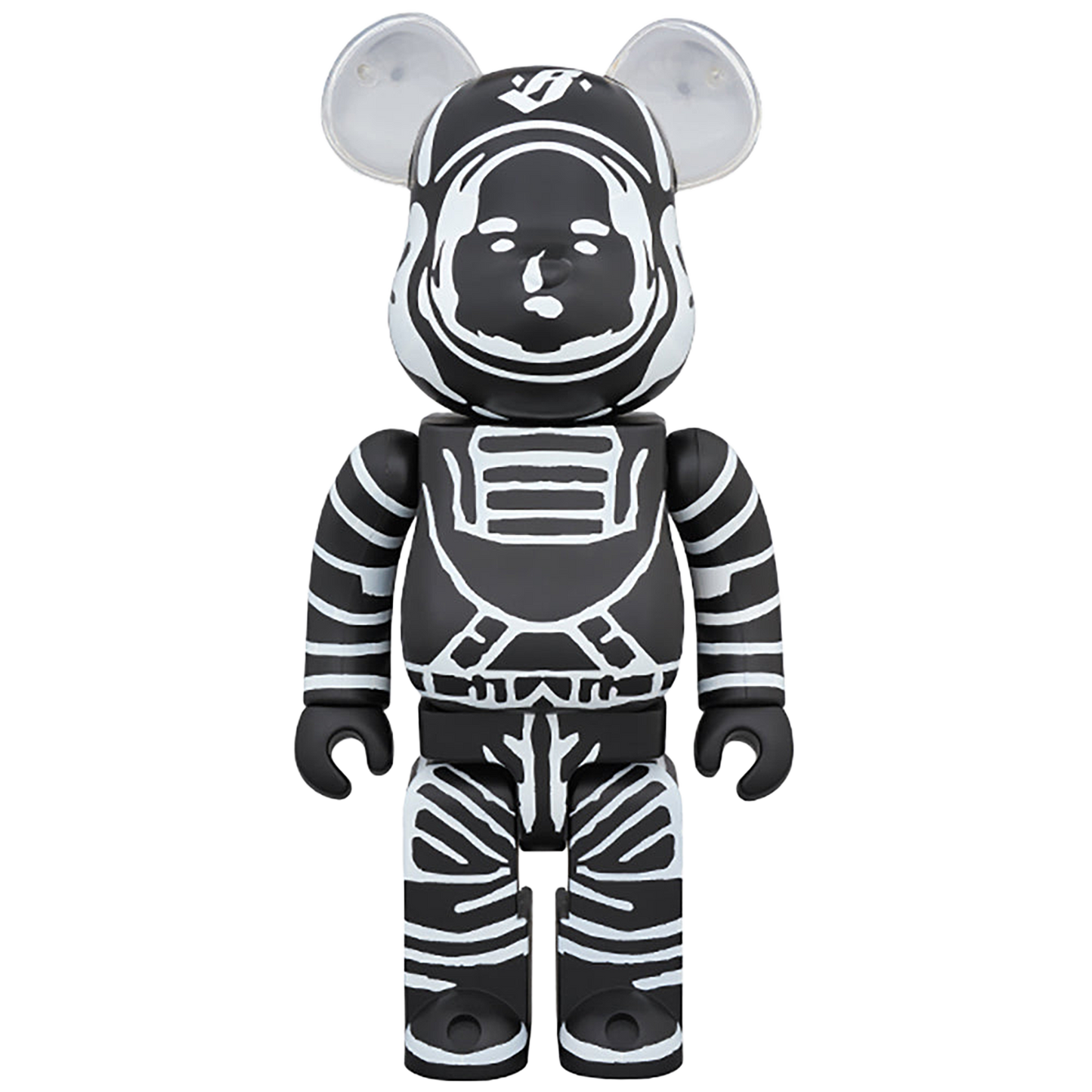 BE@RBRICK BILLIONAIRE BOYS CLUB ASTRONAUT BLACK 100％ & 400％