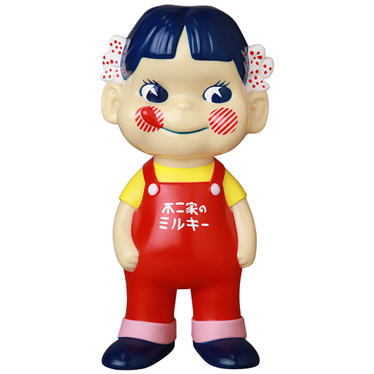 不二家ソフビコレクション　ホーロー看板ペコちゃん