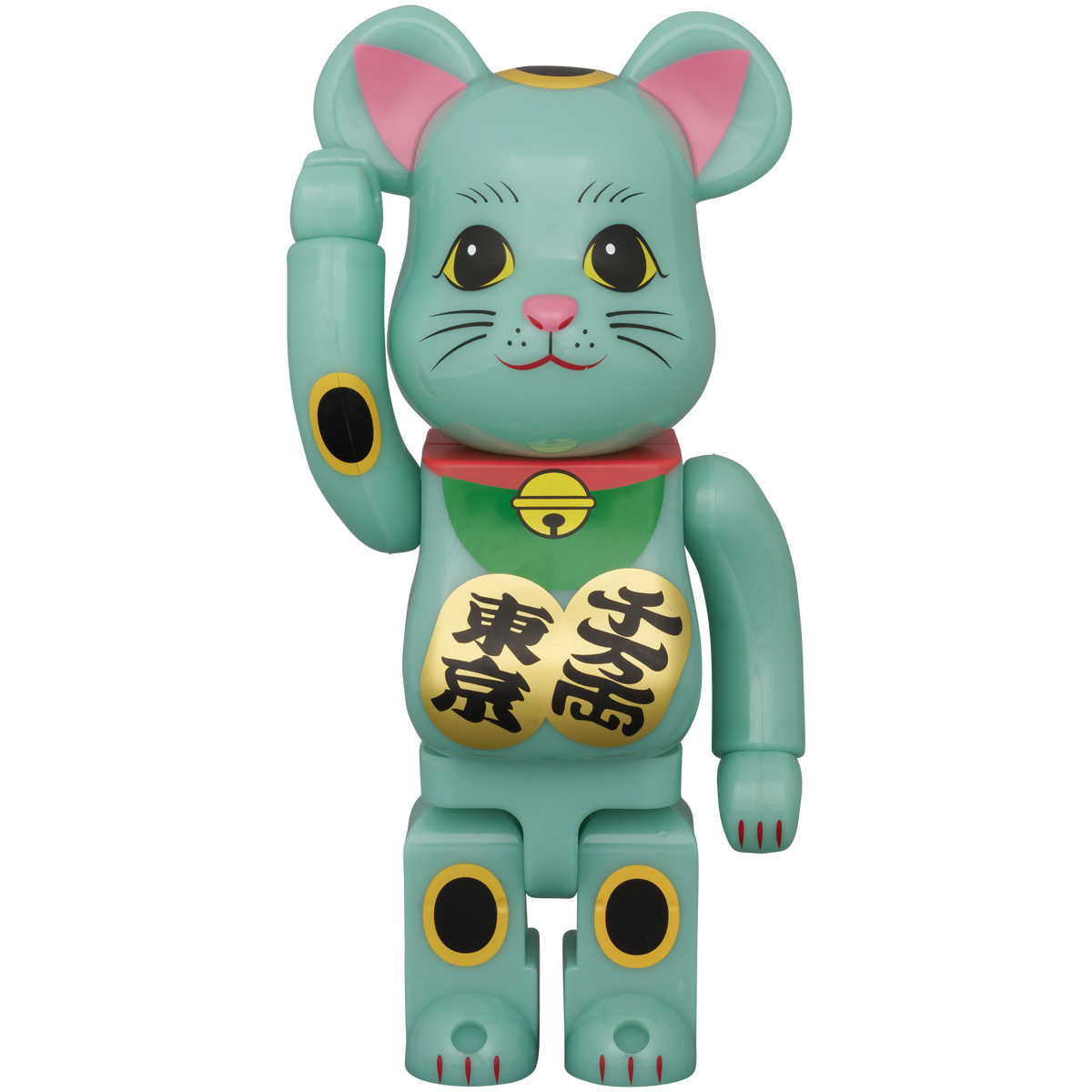 BE@RBRICK 招き猫 千万両・東京 翡翠 100％ & 400％《2026年9月発売予定》_2