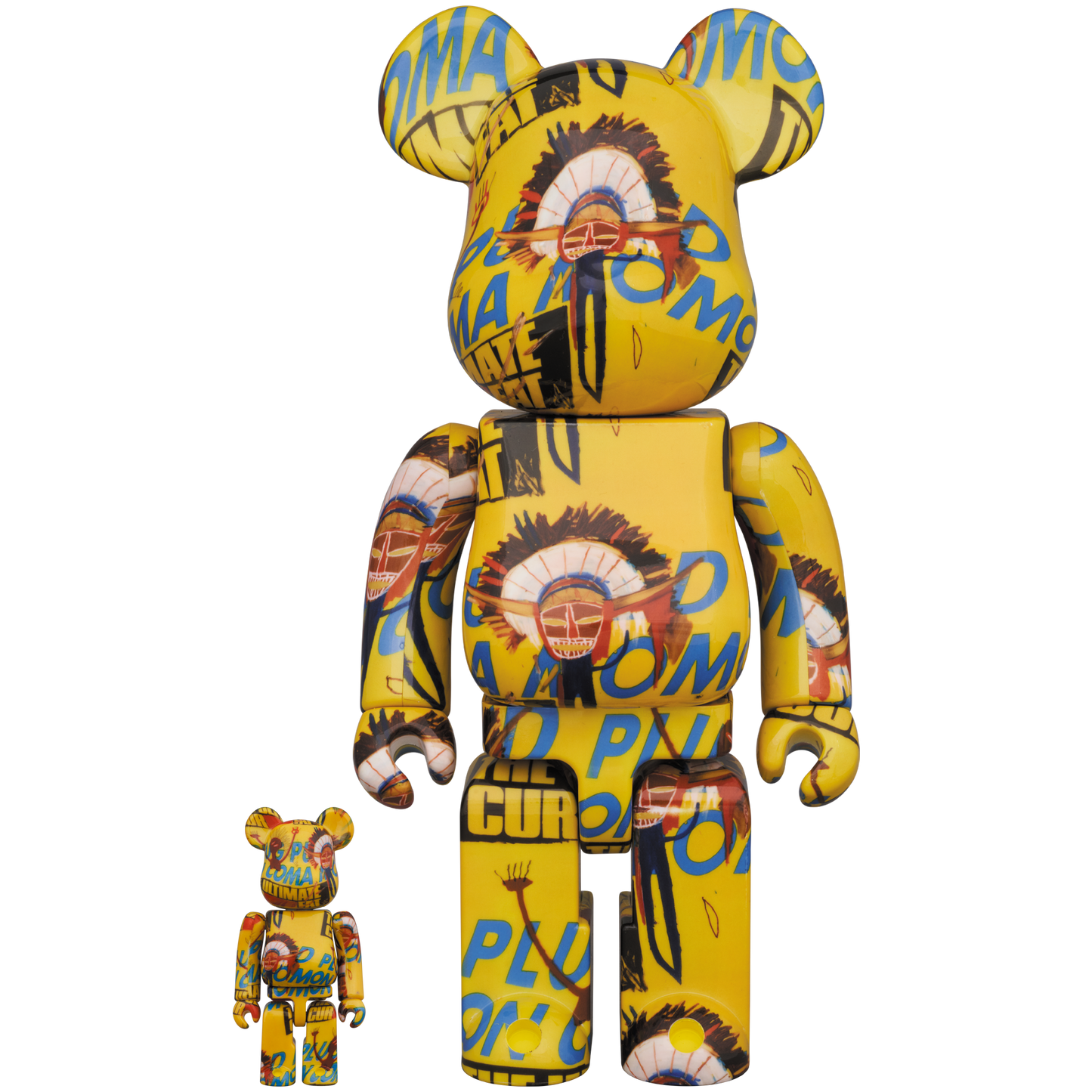 BE@RBRICK Andy Warhol × JEAN-MICHEL BASQUIAT #3 100％ & 400
