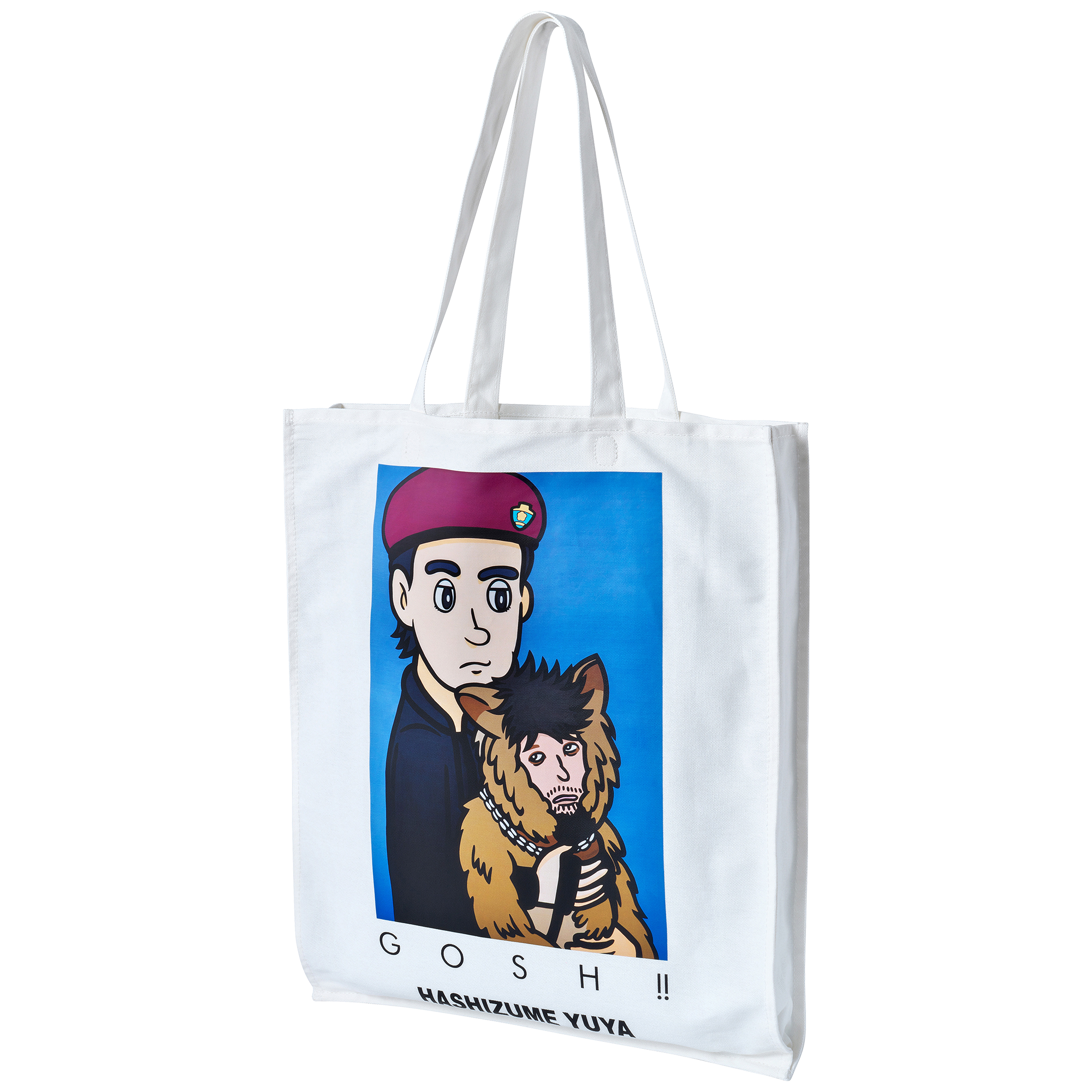 MLE HASHIZUME YUYA × “Oliver the Dog, (GOSH!!) This Bastard” MOVIE TOTE BAG "Ippei & Oliver"