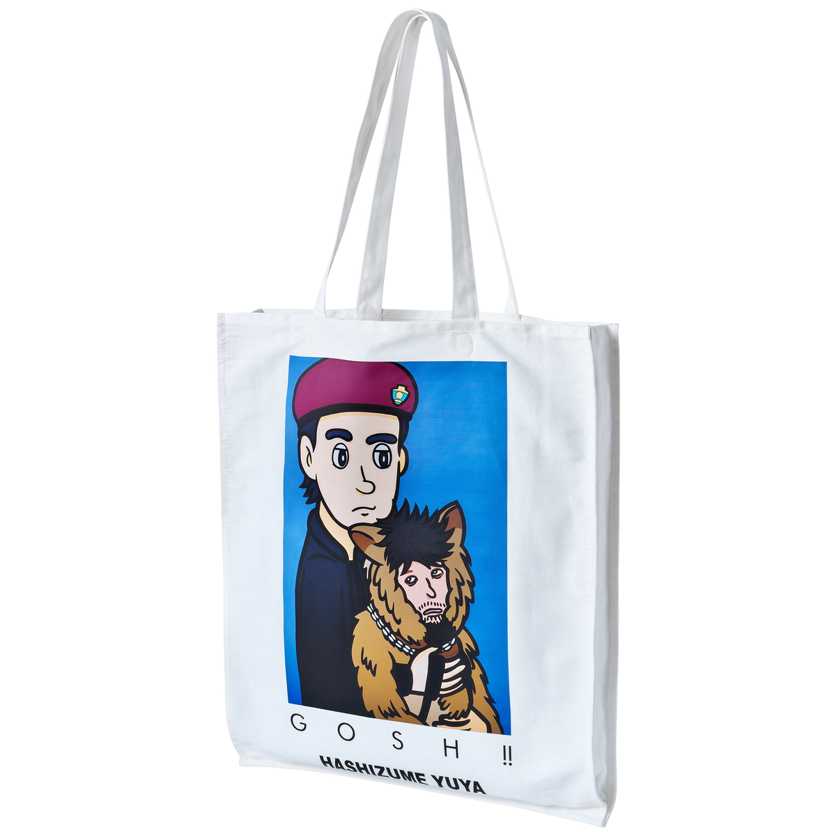 MLE HASHIZUME YUYA × “Oliver the Dog, (GOSH!!) This Bastard” MOVIE TOTE BAG "Ippei & Oliver"