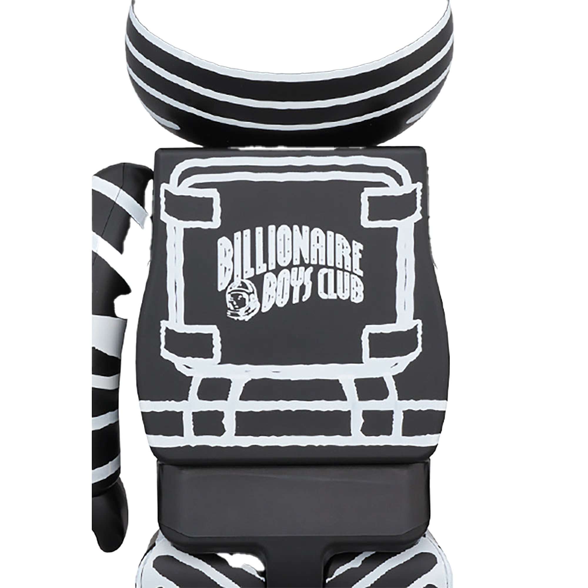 BE@RBRICK BILLIONAIRE BOYS CLUB ASTRONAUT BLACK 100％ & 400％