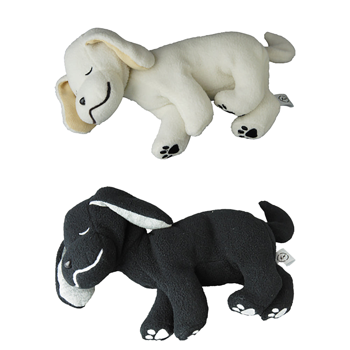 slumbers PLUSH WHITE/BLACK
