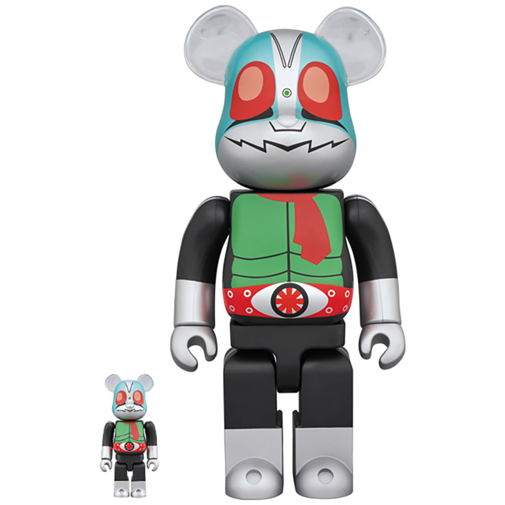 BE@RBRICK 仮面ライダー新1号 100％ ＆ 400％セット_0