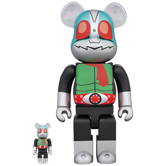 BE@RBRICK 仮面ライダー新1号 100％ ＆ 400％セット