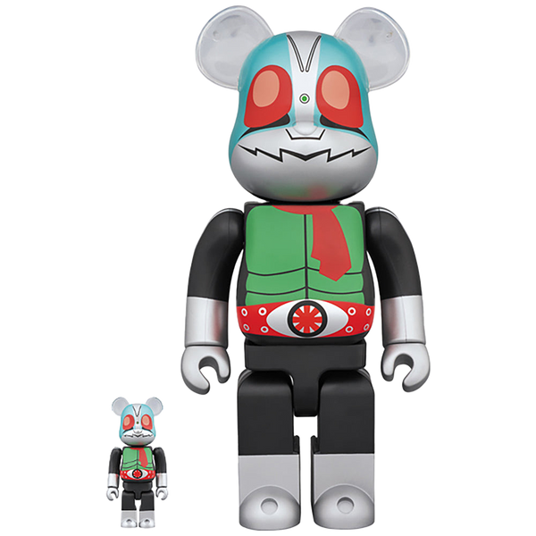 BE@RBRICK 仮面ライダー新1号 100％ ＆ 400％セット | MEDICOM TOY