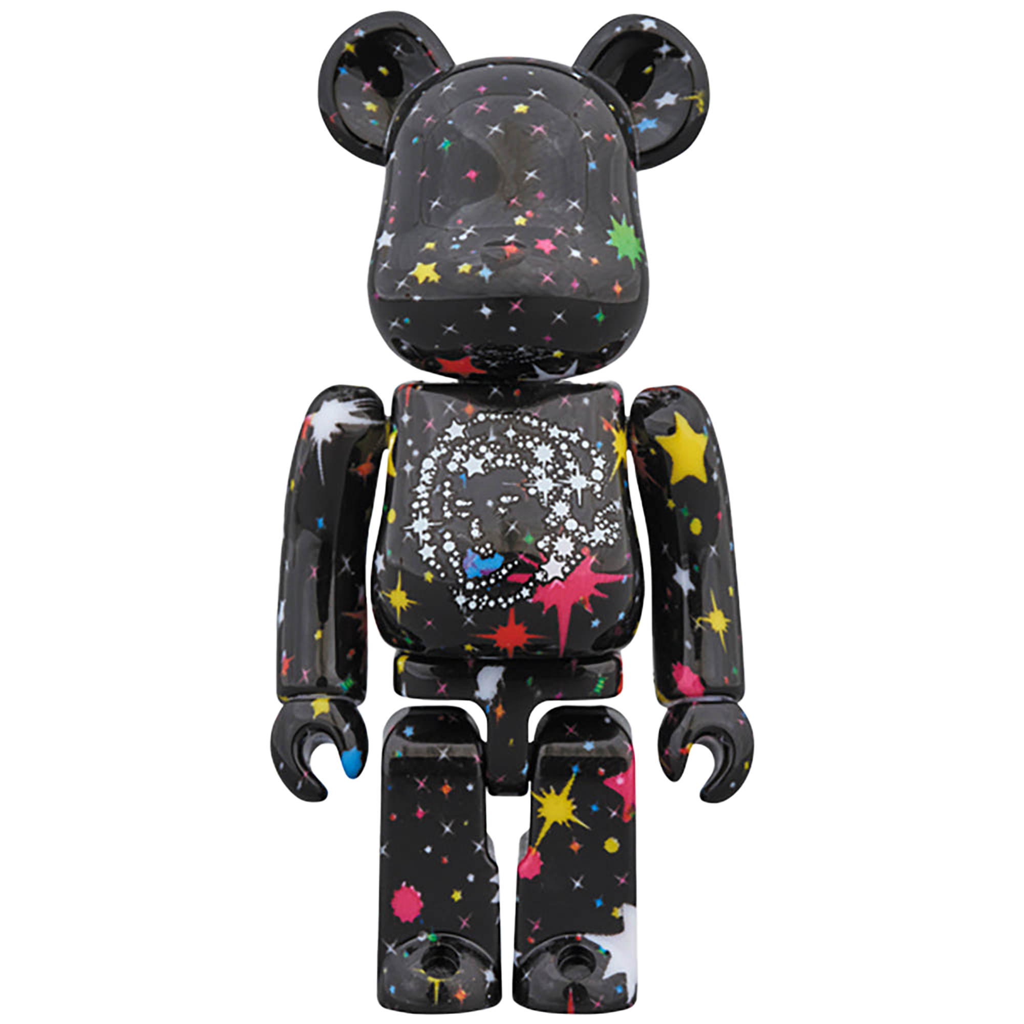 BE@RBRICK BILLIONAIRE BOYS CLUB STARFIELD BLACK 100％ & 400％