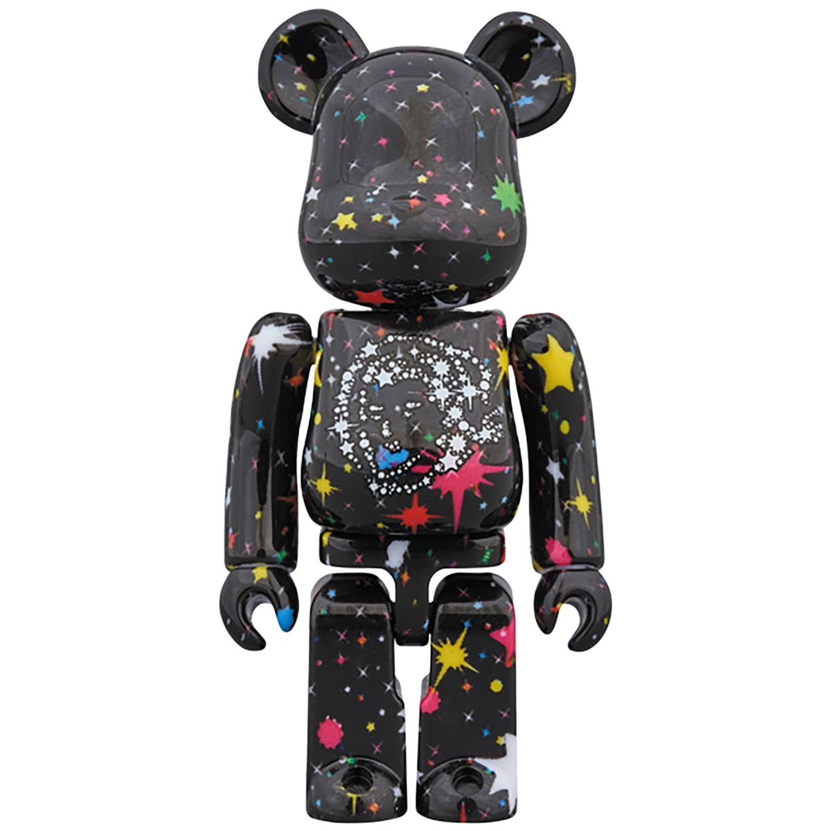 BE@RBRICK BILLIONAIRE BOYS CLUB STARFIELD BLACK 100％ & 400％