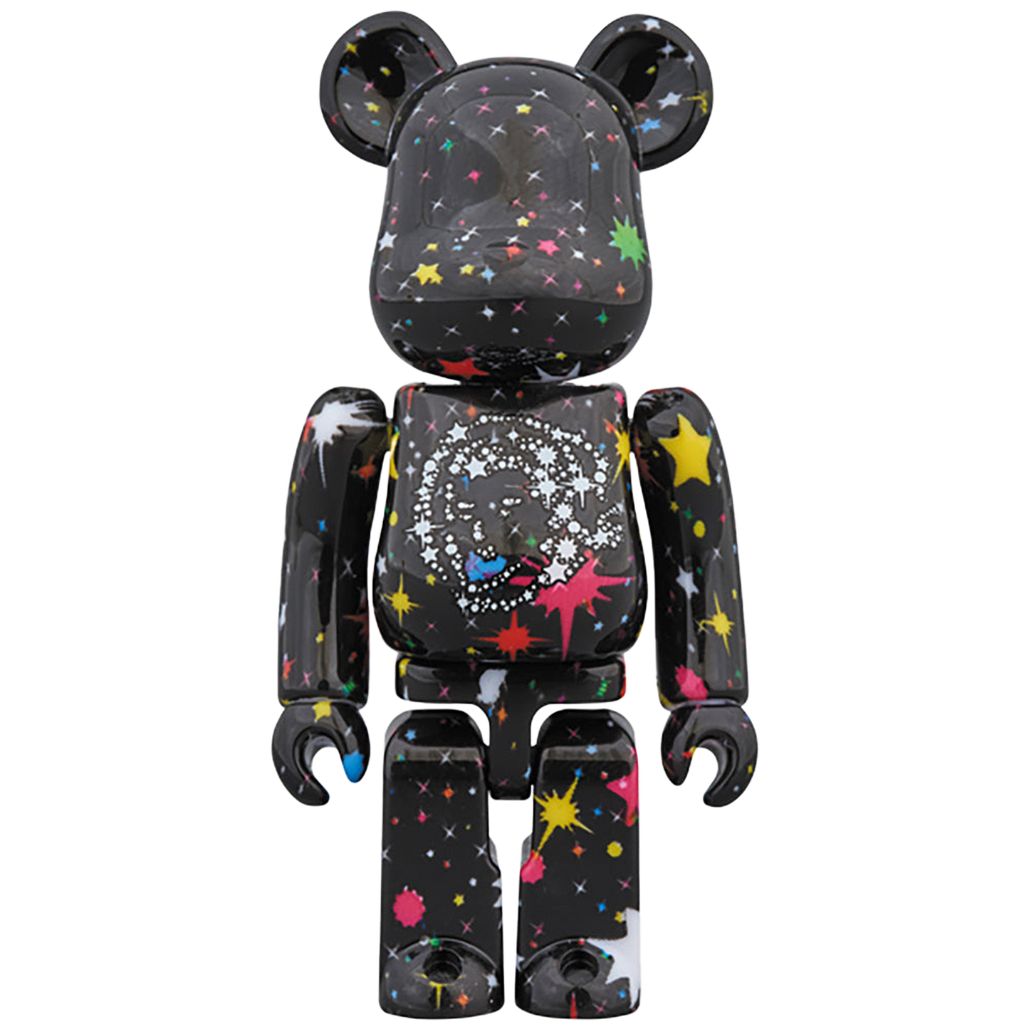 BE@RBRICK BILLIONAIRE BOYS CLUB STARFIELD BLACK 100％ & 400％