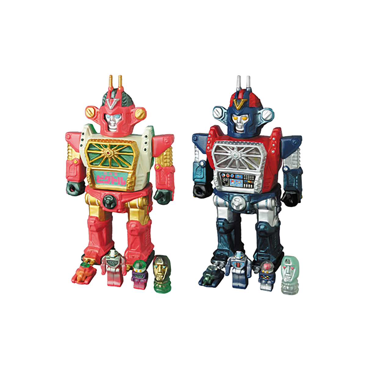 クローンローダー司令官ビクトル + ミニロボット4体セット（ピンクセット / ブルーセット）