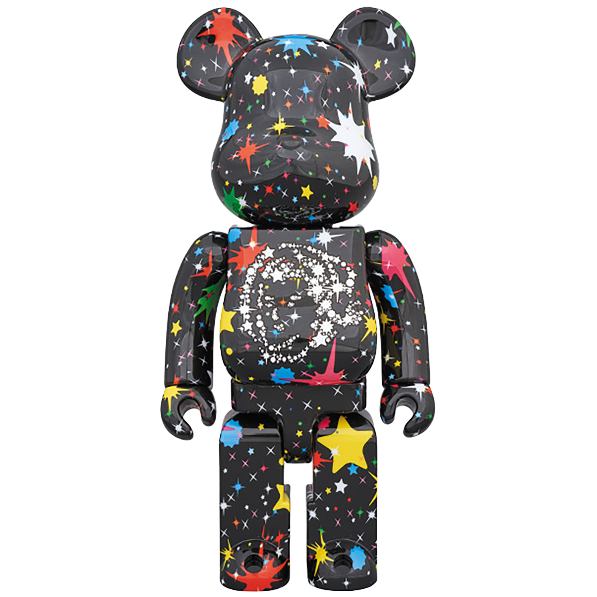 BE@RBRICK BILLIONAIRE BOYS CLUB STARFIELD BLACK 100％ & 400％