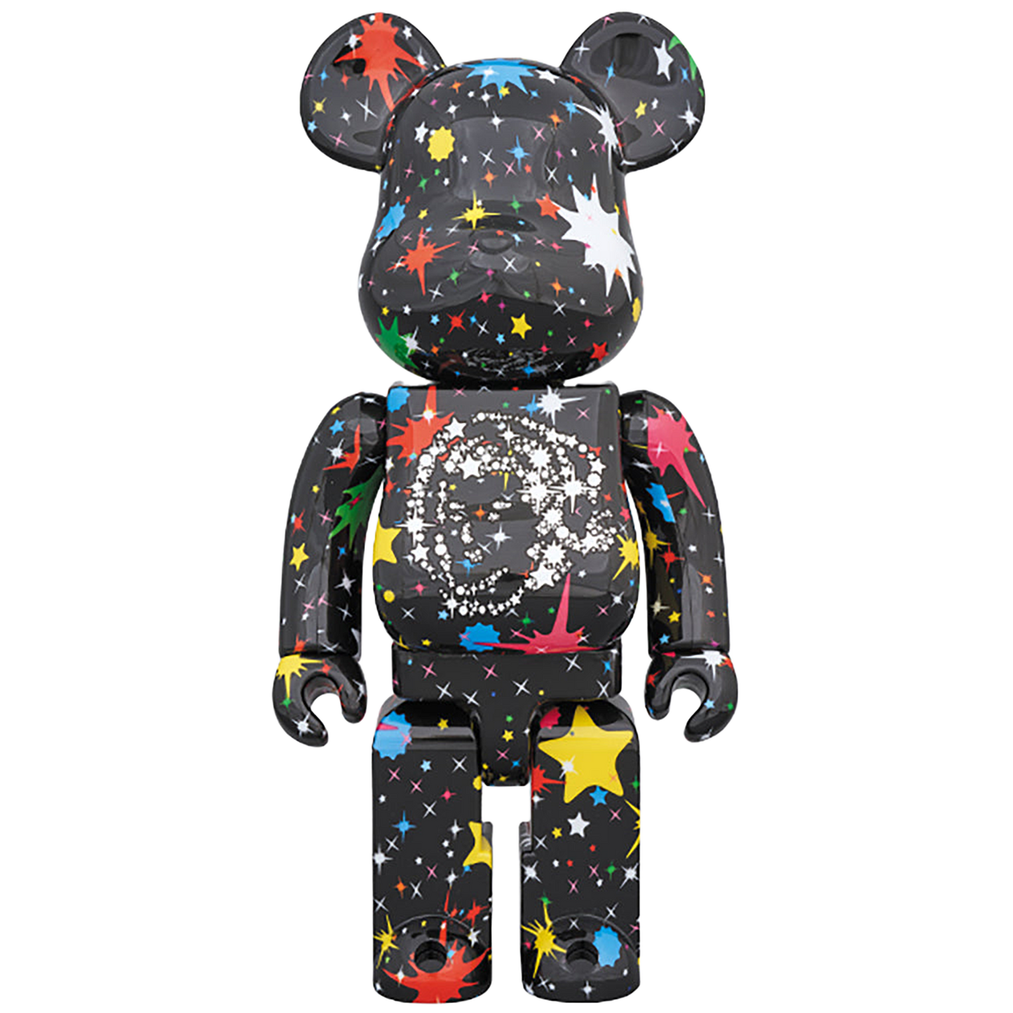 BE@RBRICK BILLIONAIRE BOYS CLUB STARFIELD BLACK 100％ & 400％