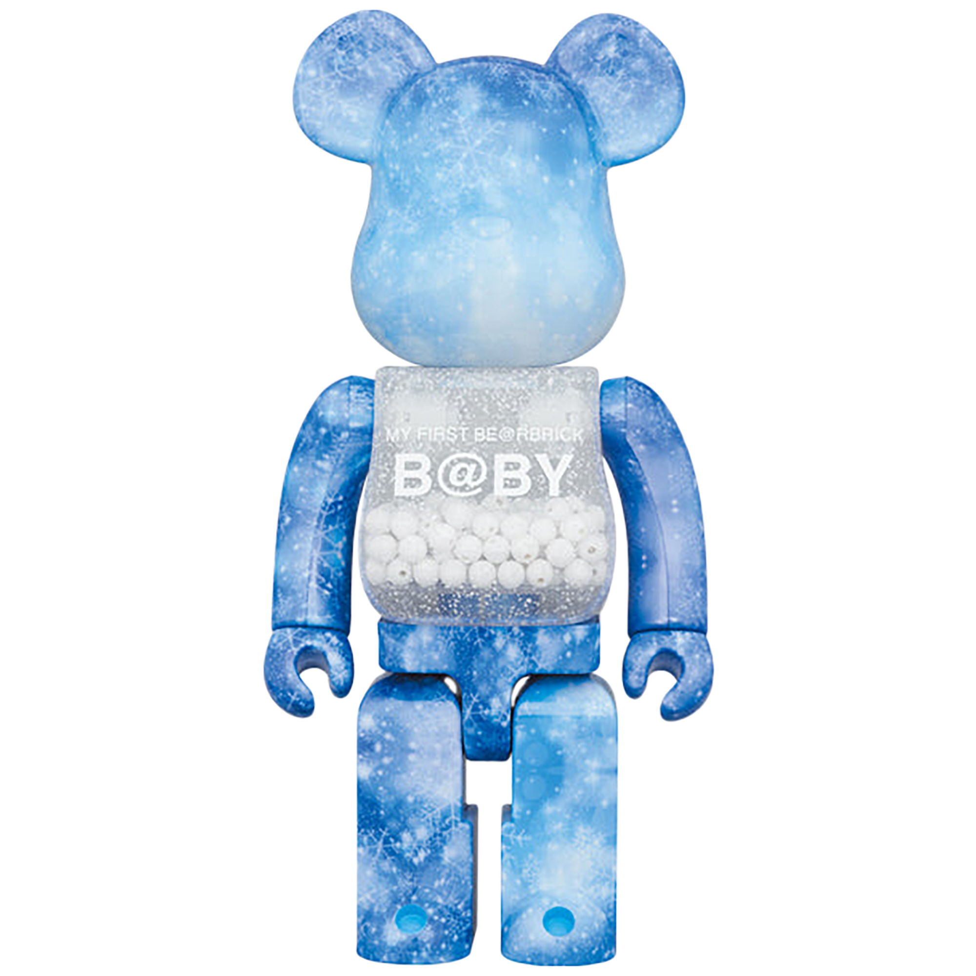 MY FIRST BE@RBRICK B@BY CRYSTAL OF SNOW Ver. 100％ & 400％