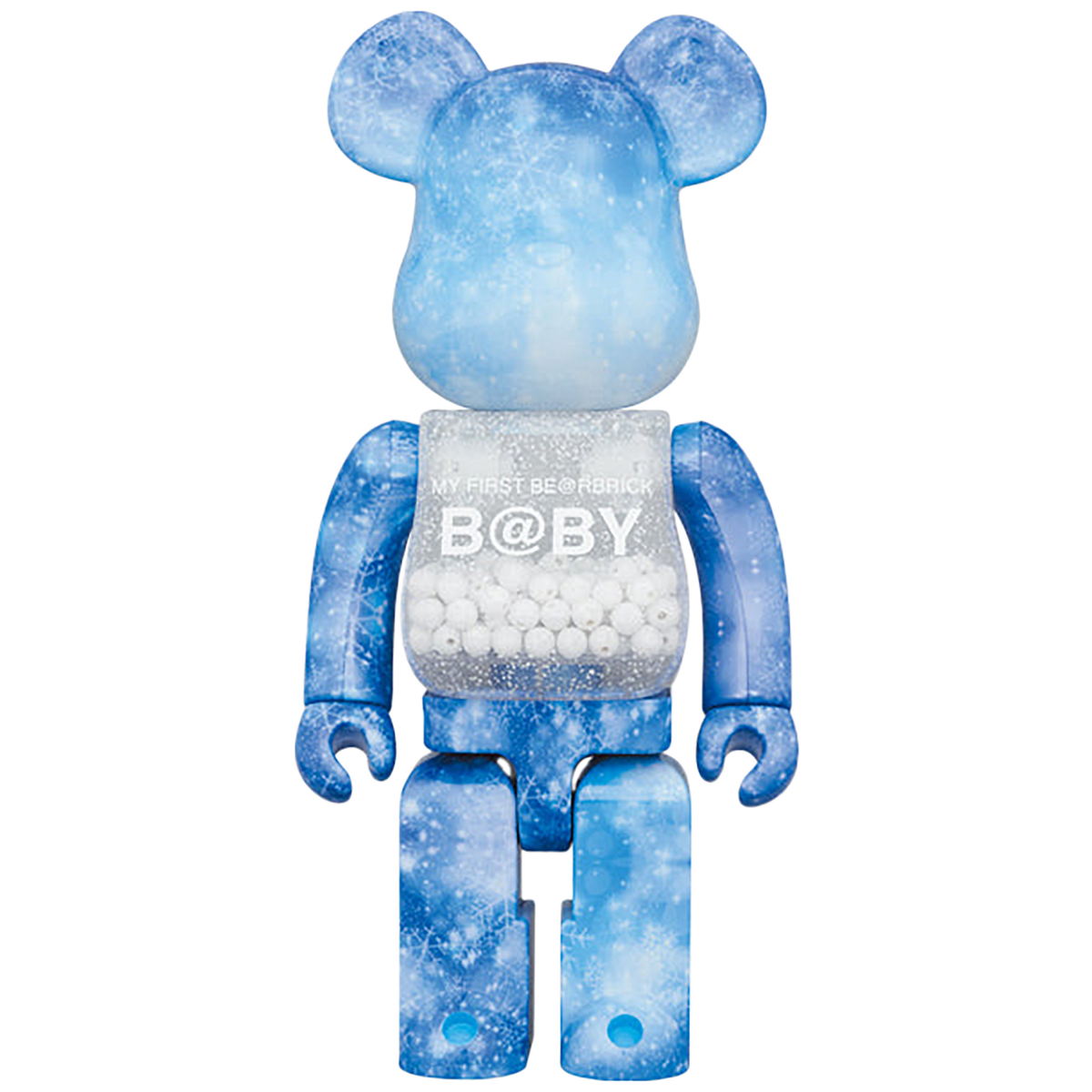 MY FIRST BE@RBRICK B@BY CRYSTAL OF SNOW Ver. 100％ & 400％