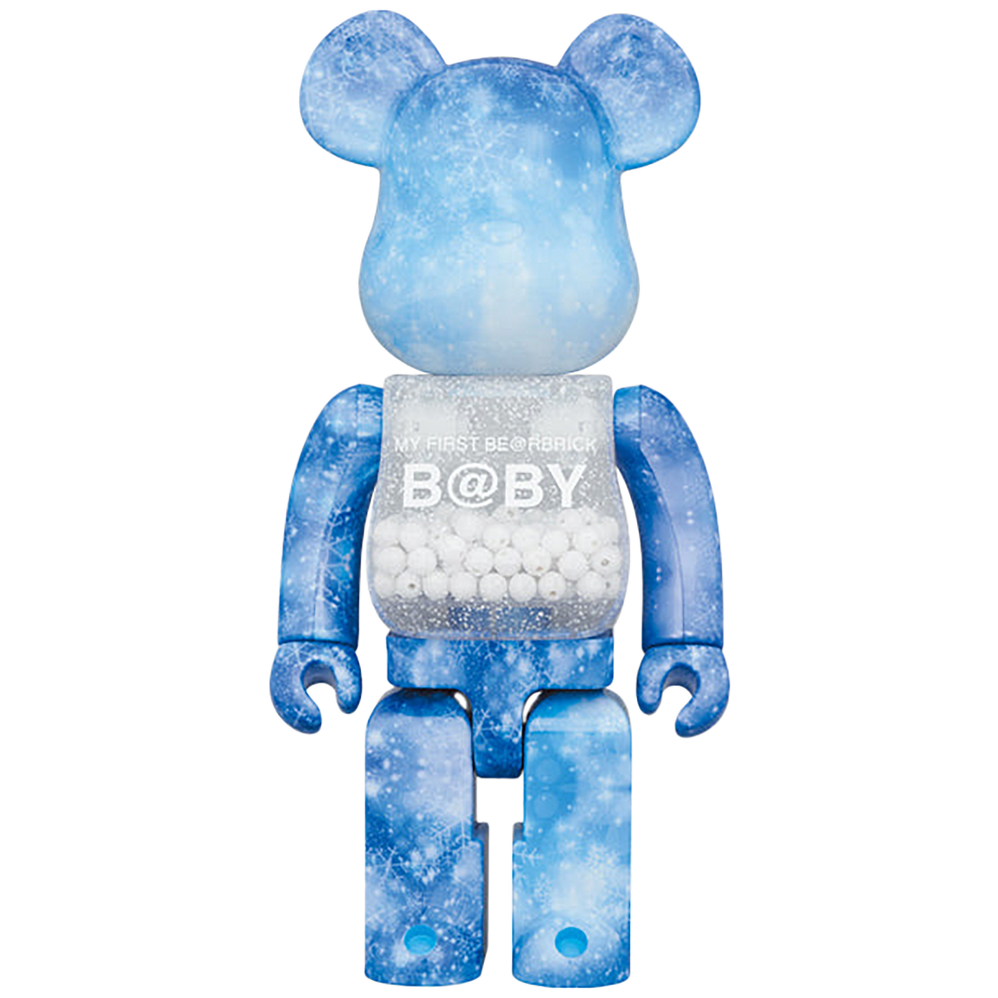 MY FIRST BE@RBRICK B@BY CRYSTAL OF SNOW Ver. 100％ & 400％
