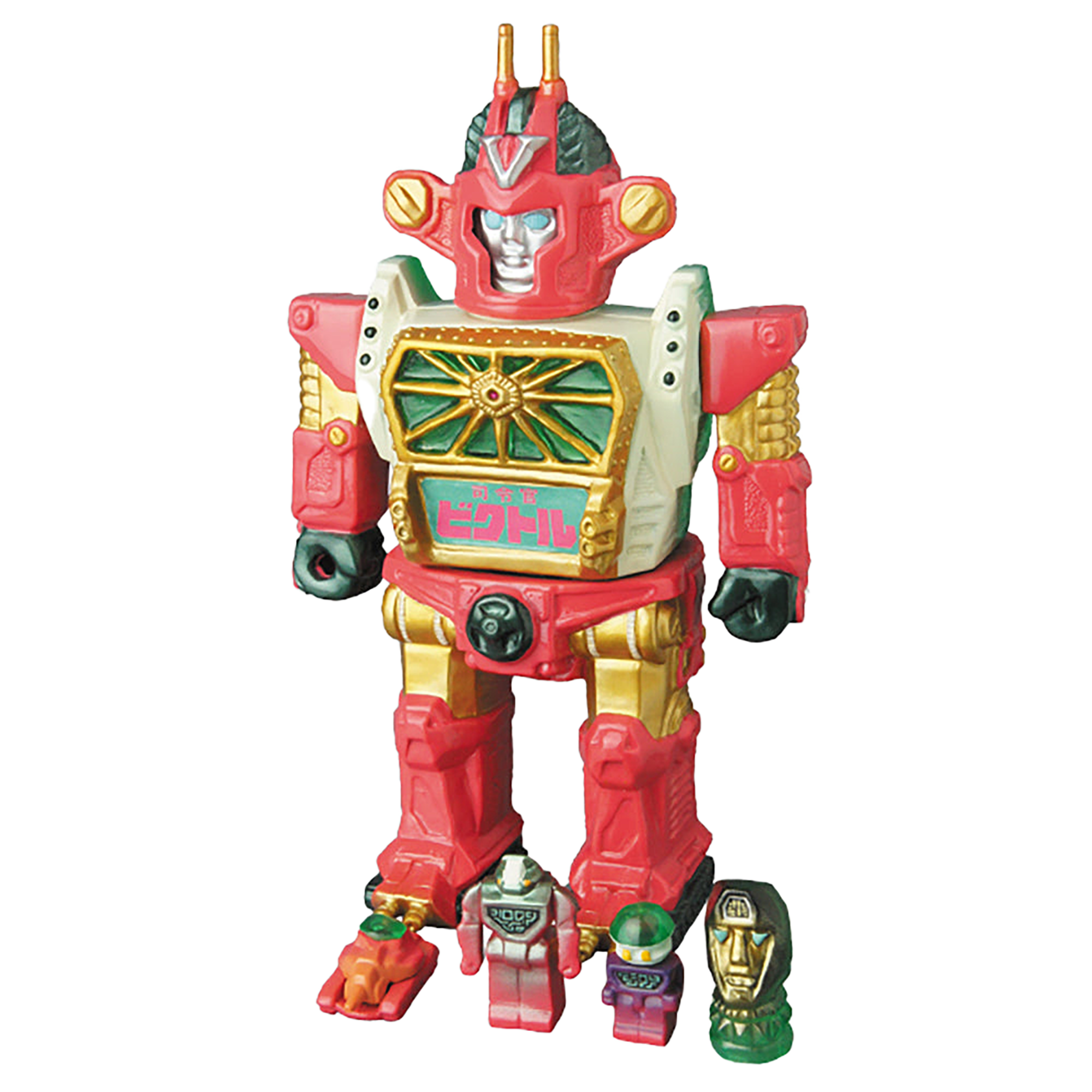 クローンローダー司令官ビクトル + ミニロボット4体セット（ピンクセット / ブルーセット）