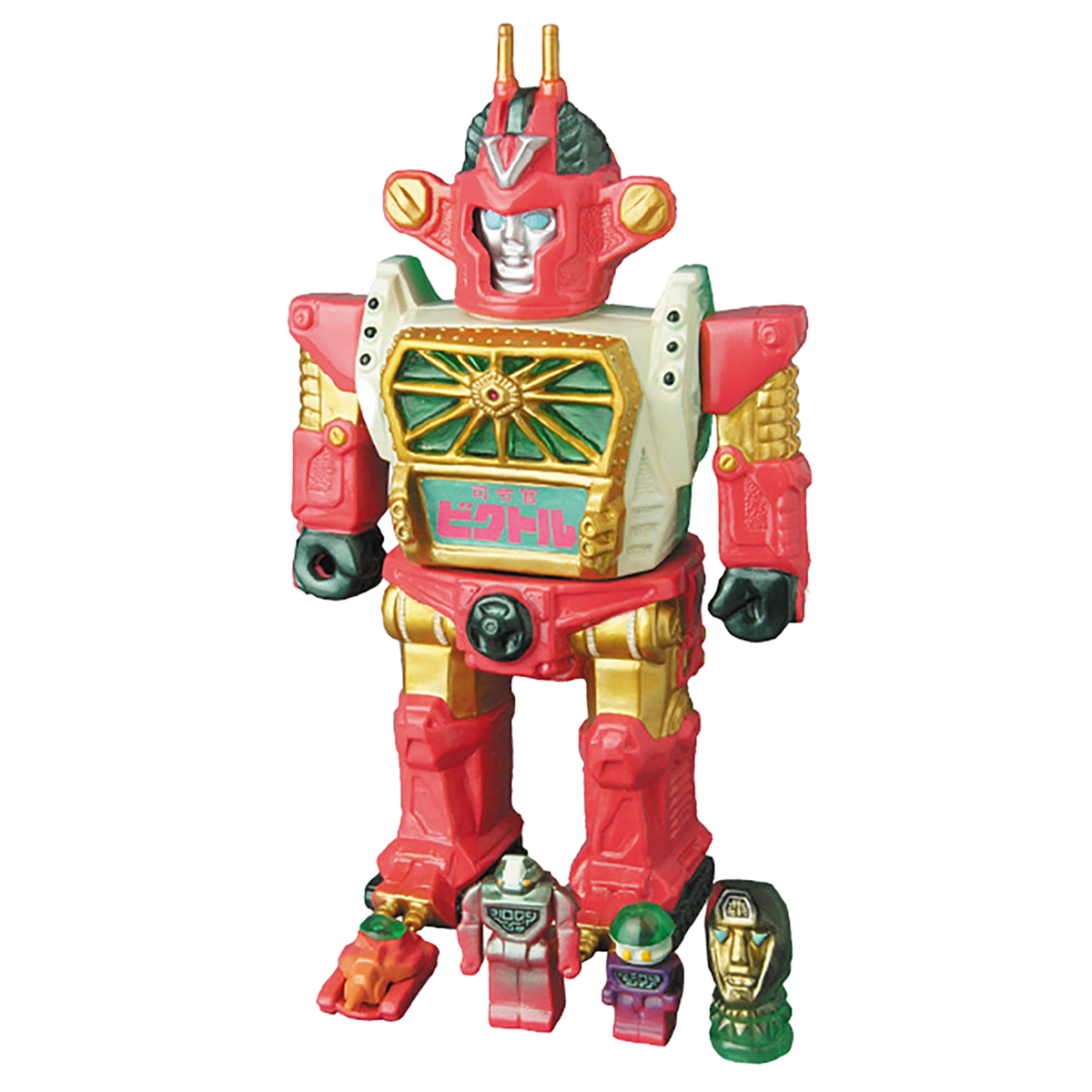 クローンローダー司令官ビクトル + ミニロボット4体セット（ピンクセット / ブルーセット）
